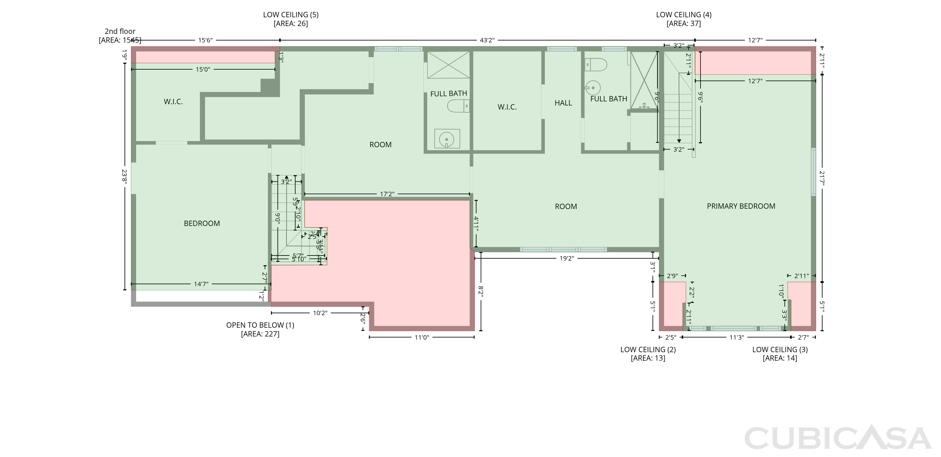 Second Floor of 916 Quail Ave, Wake Forest, NC