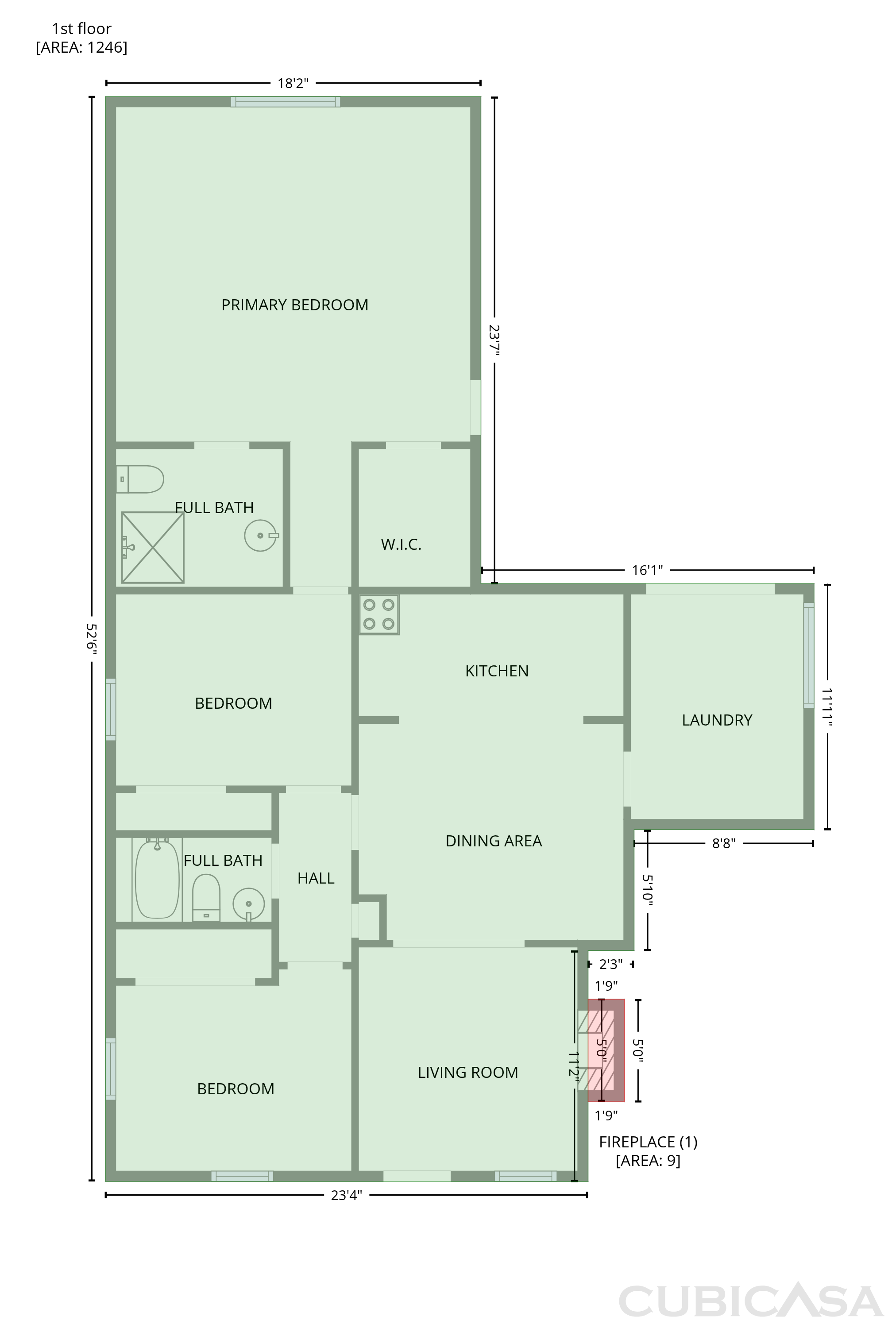 Main Floor of 317 N State St, Chandler, IN