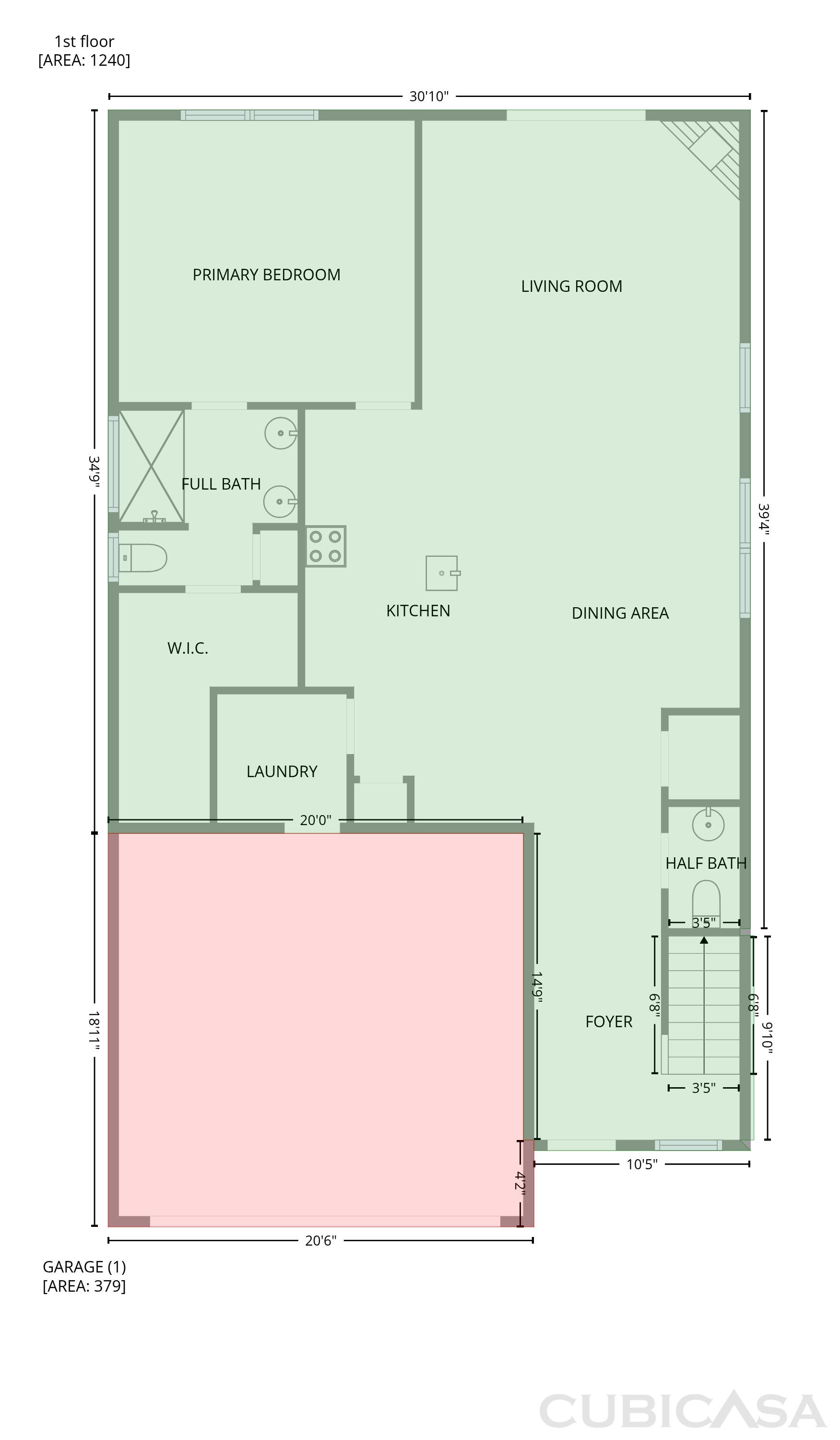 Main Floor of 7725 Sea Turtle Way, Lancaster, SC