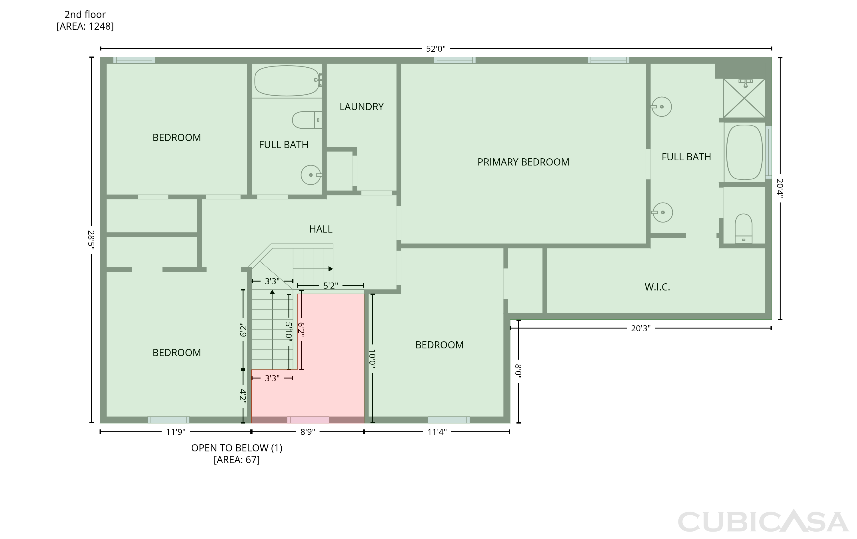 Second Floor of 6257 Polar Fox Ct, Riverdale, GA