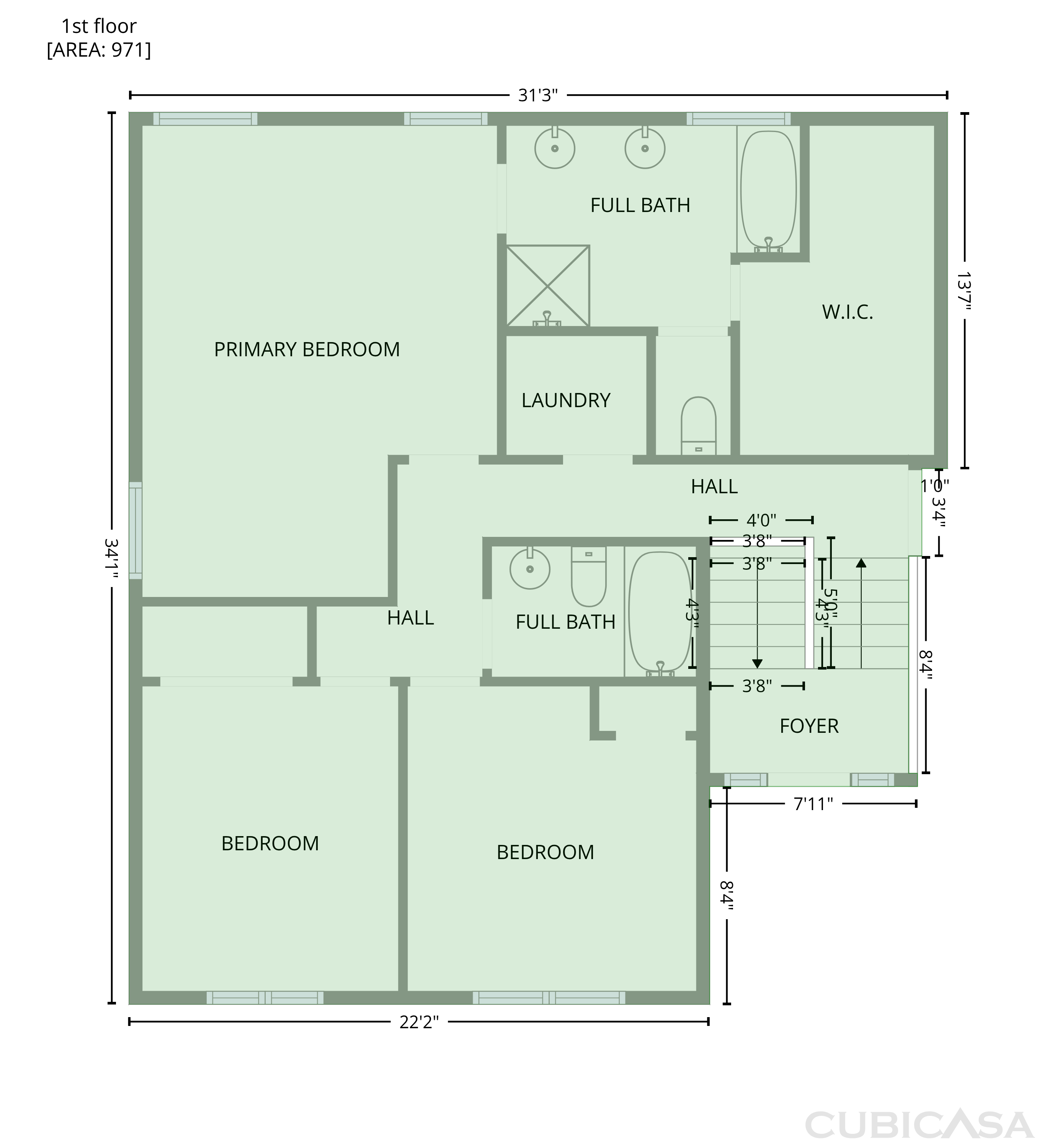Second Floor of 3912 McGuire Way NW, Kennesaw, GA