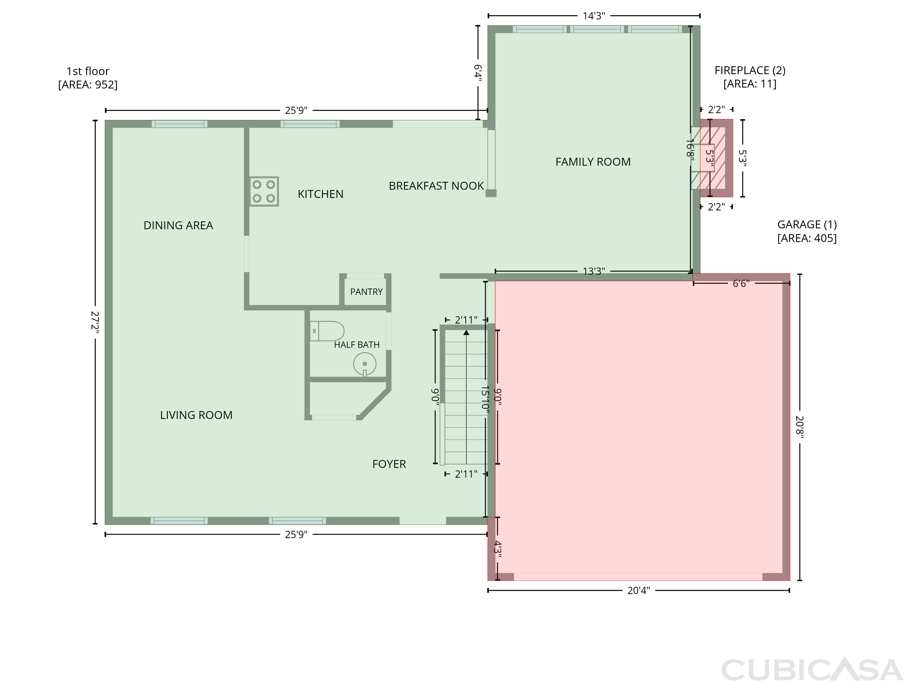 Main Floor of 9334 Arbor Creek Dr, Charlotte, NC