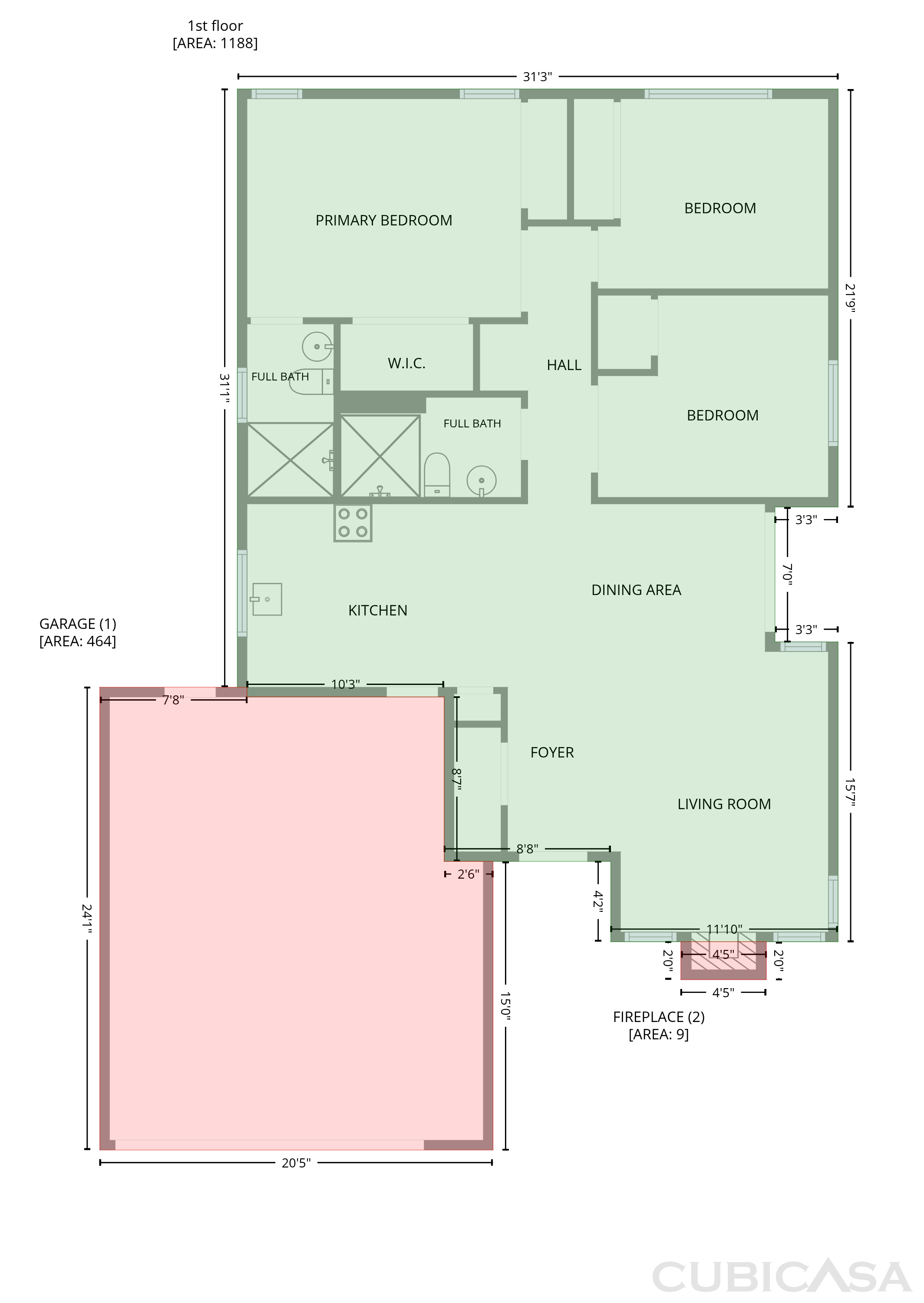 Main Floor of 1909 Joella St, Las Vegas, NV