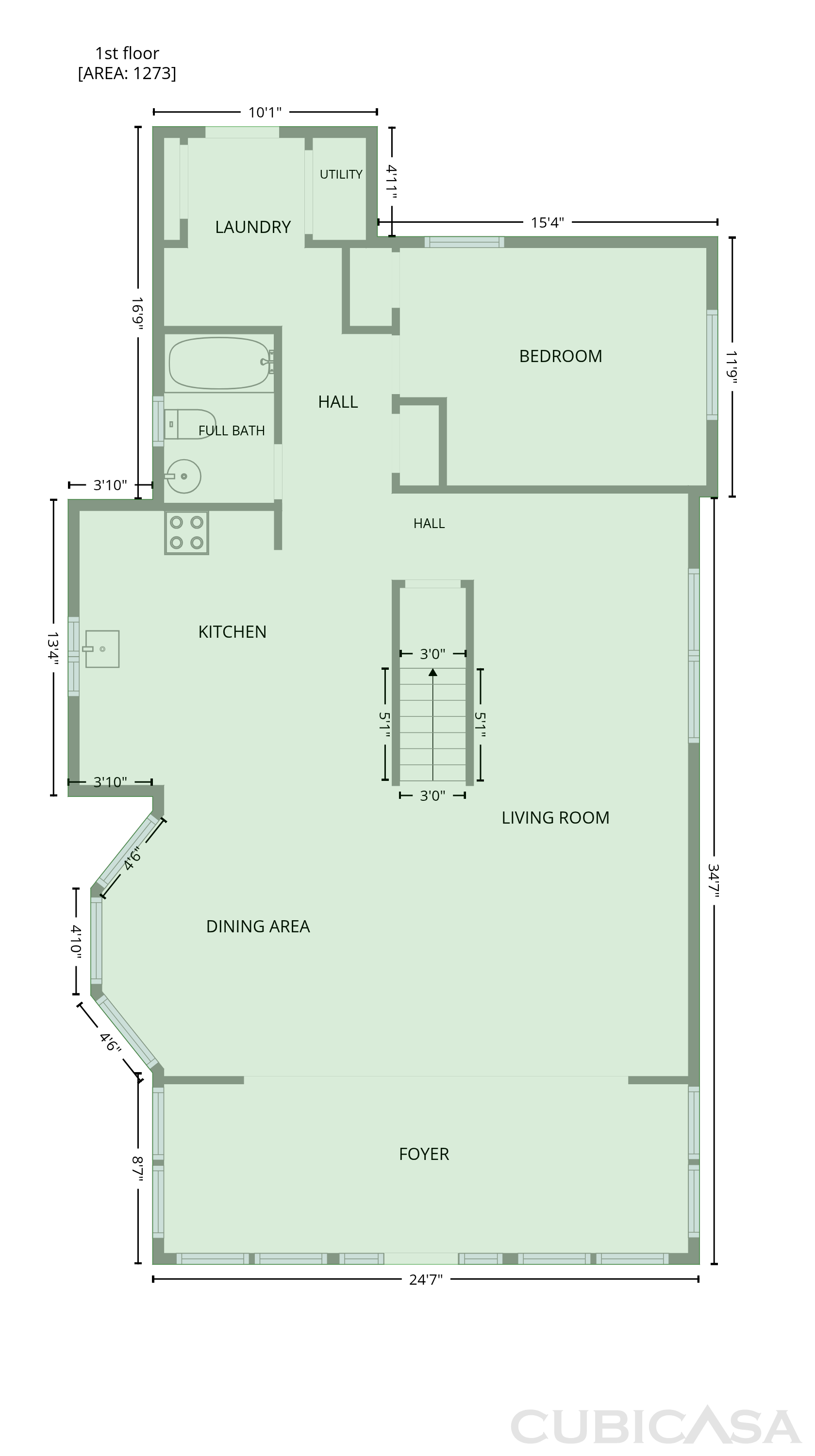 Main Floor of 116 S Clinton Ave, Bay Shore, NY