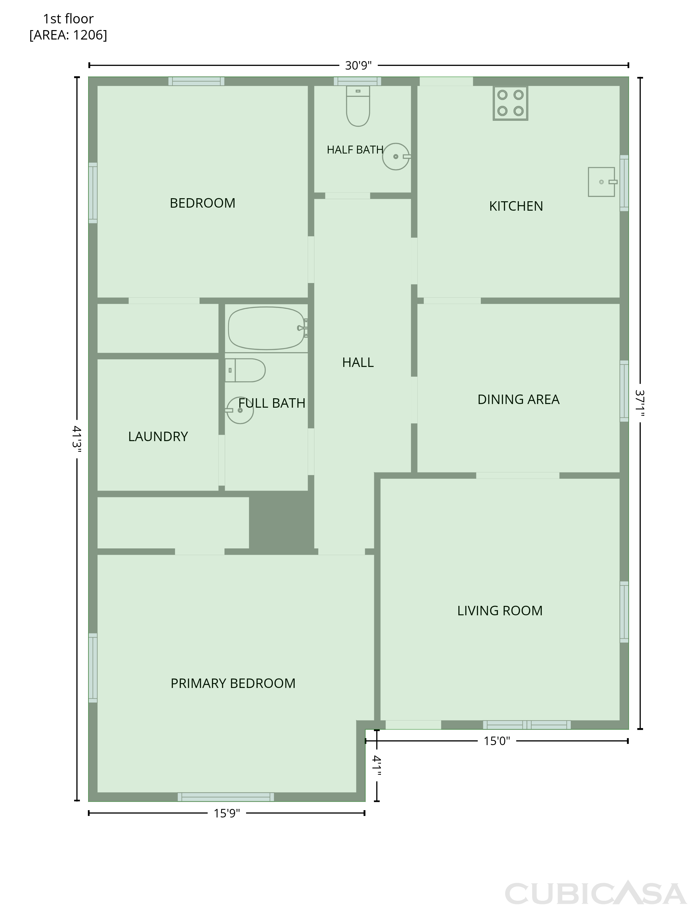 Main Floor of 140 Triple D Dr SE, Adairsville, GA