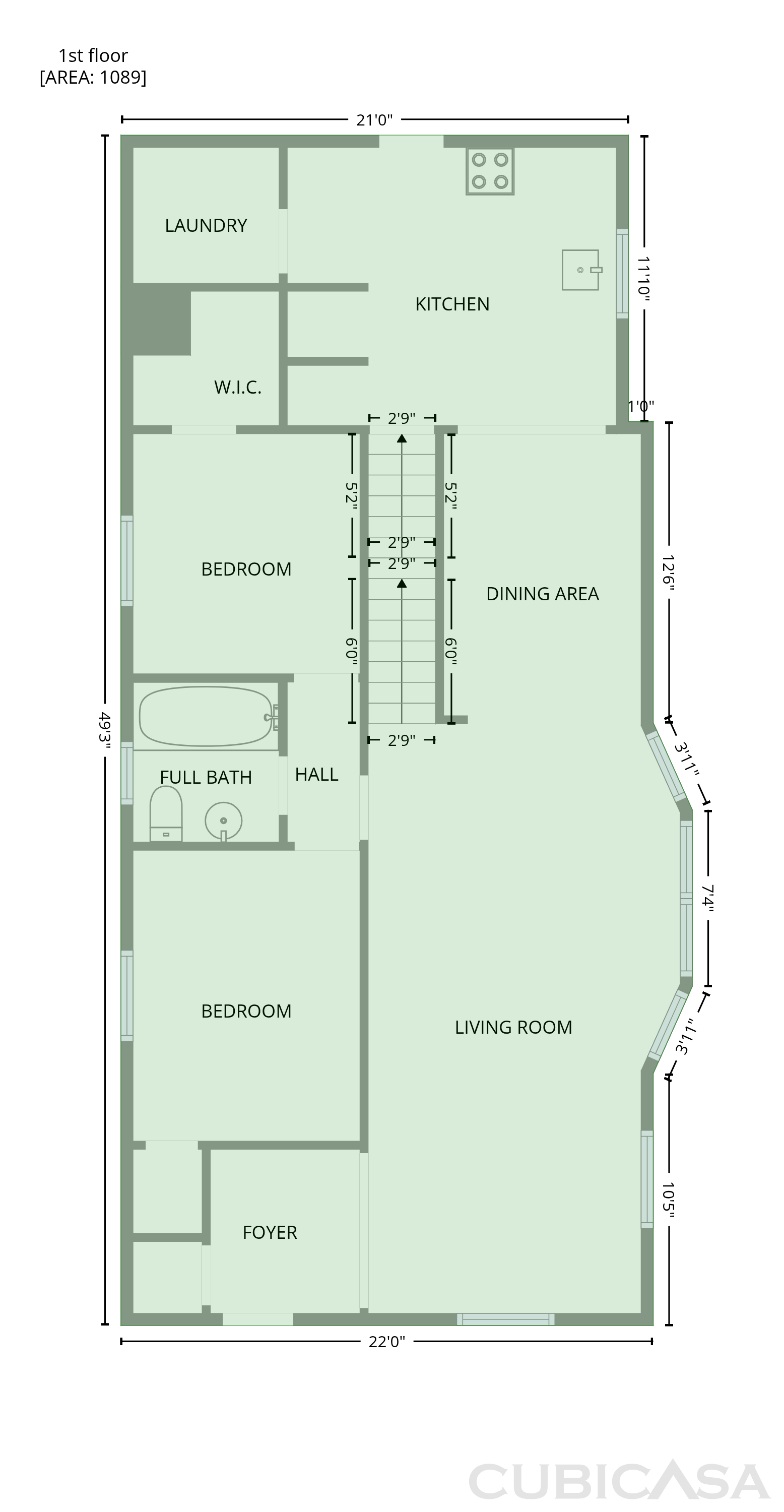 Second Floor of 1316 E 44th St, Kansas City, MO