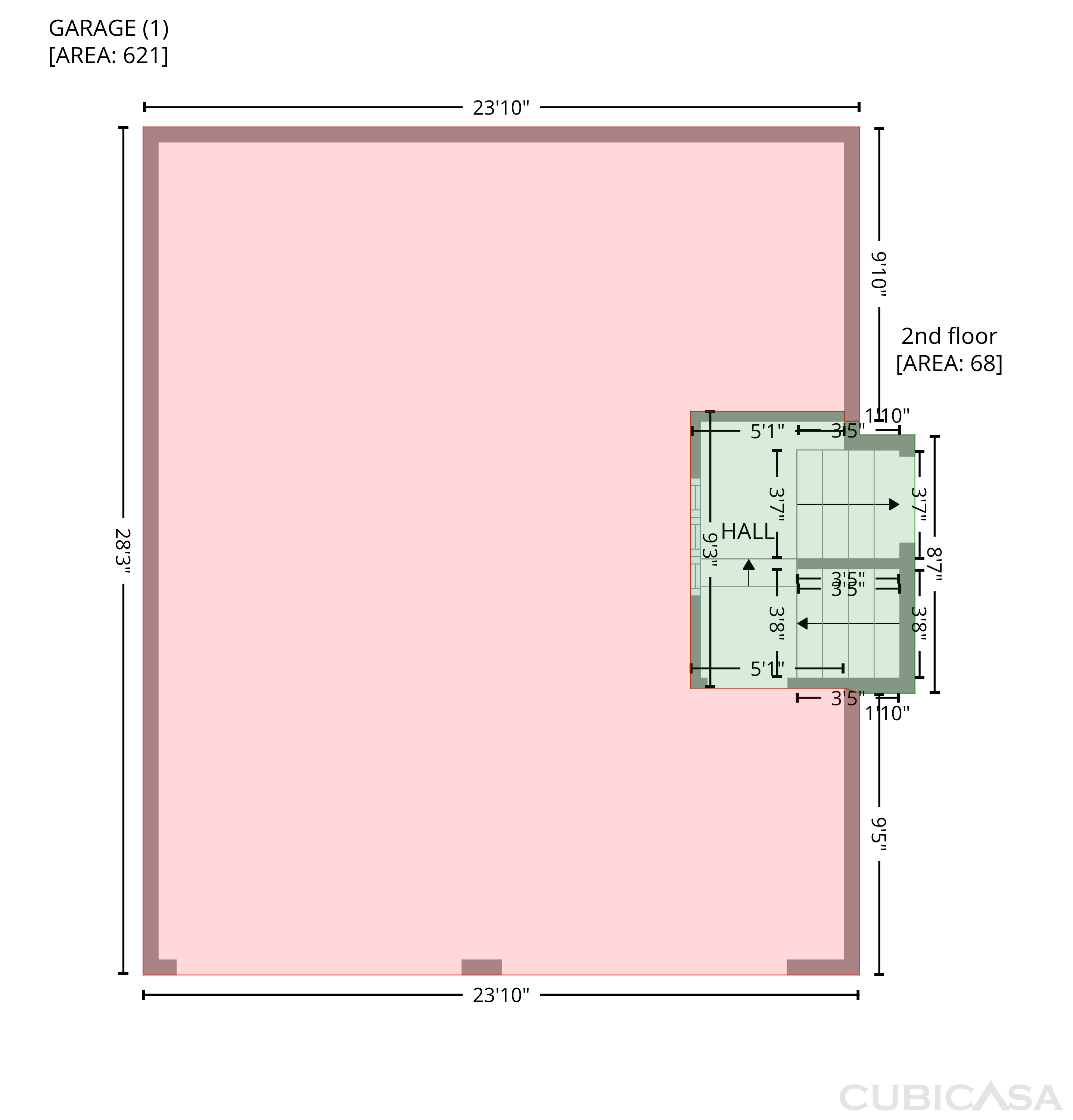 Second Floor of 6916 N Overland Dr, Kansas City, MO