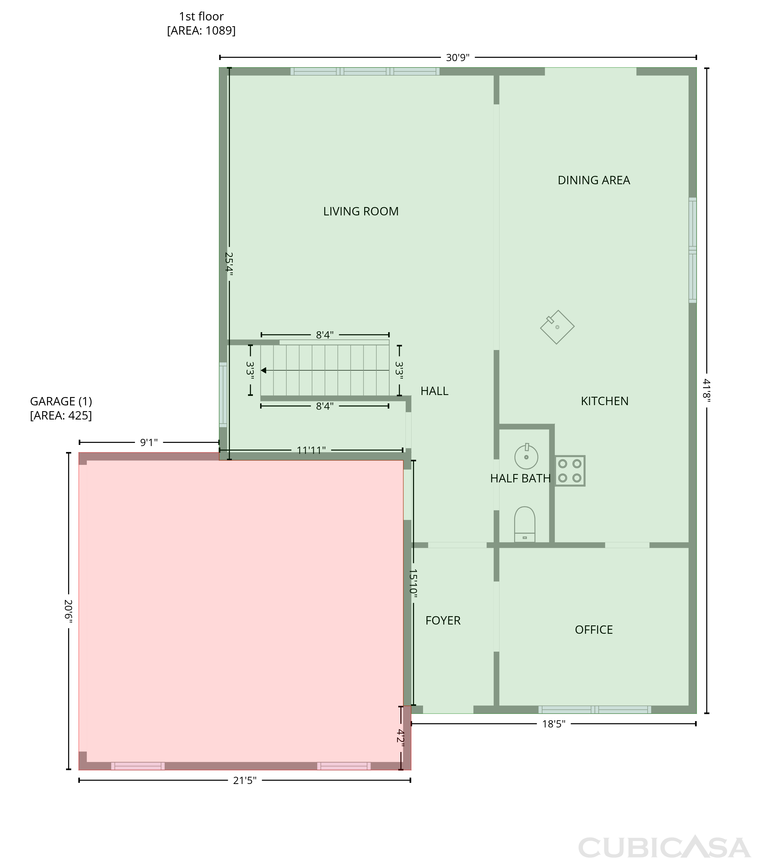 Main Floor of 4918 Griffith Rd, Monroe, NC