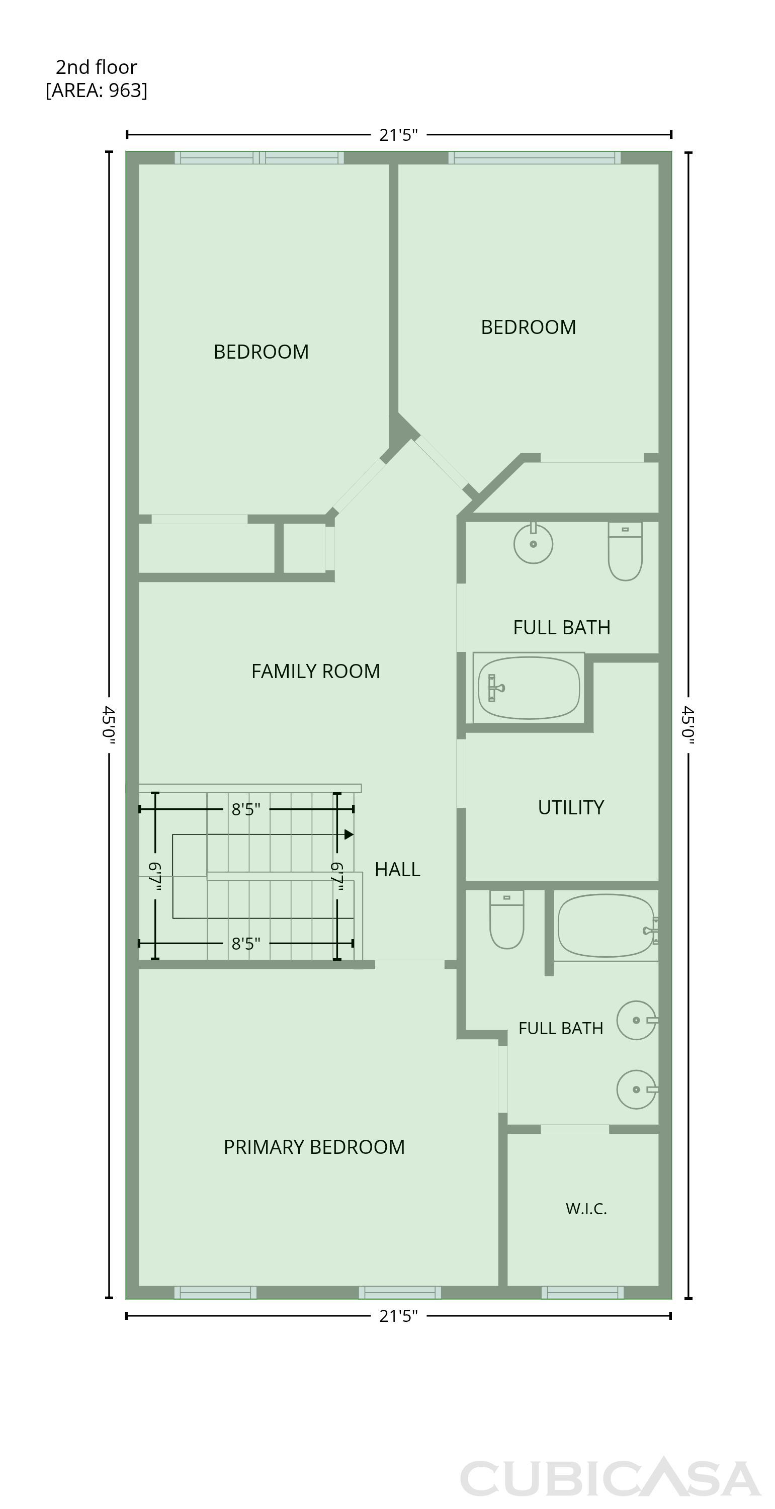Second Floor of 7231 Jewel Ln N, Maple Grove, MN