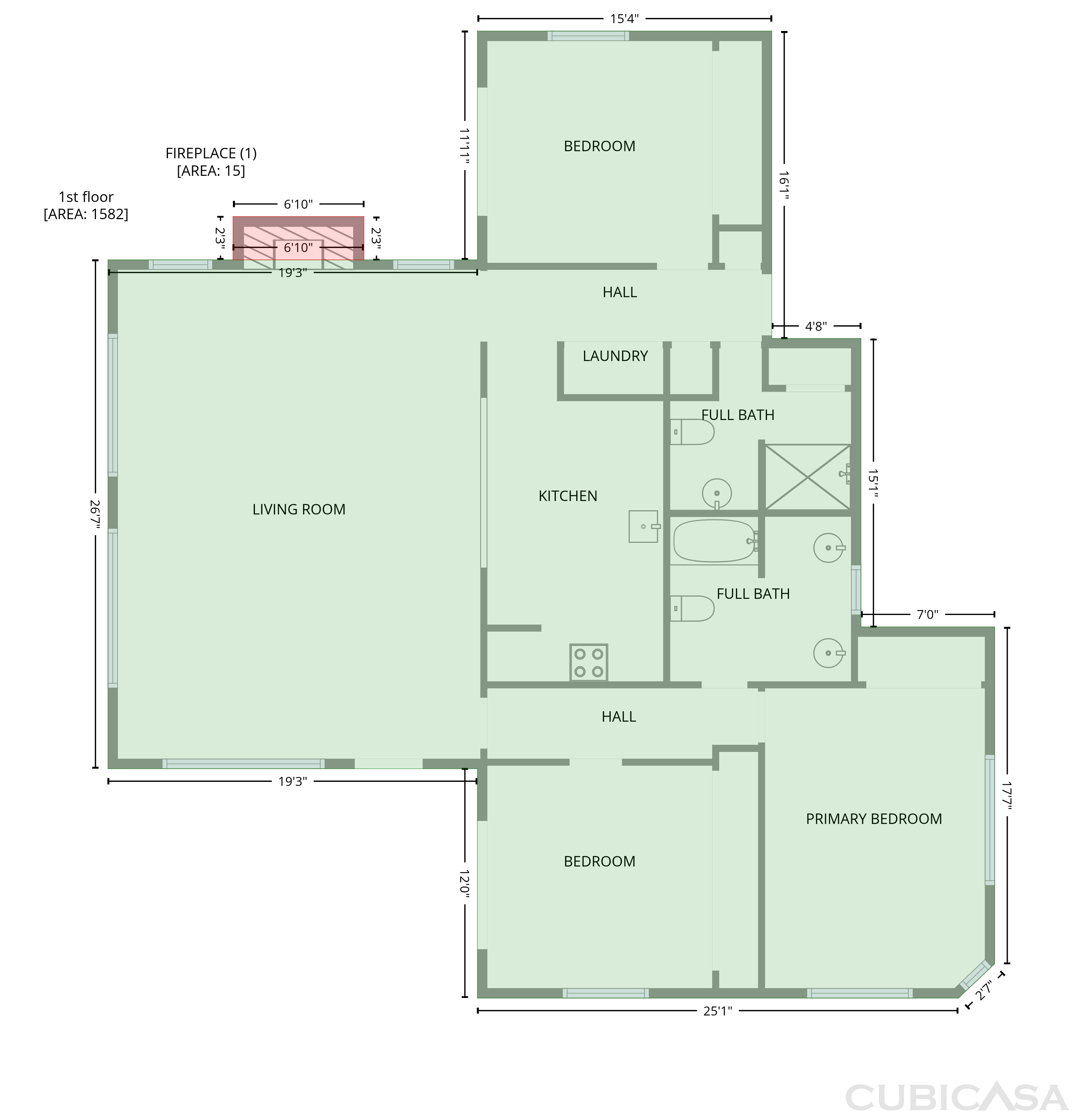Main Floor of 317 Wren Dr, Big Bear Lake, CA