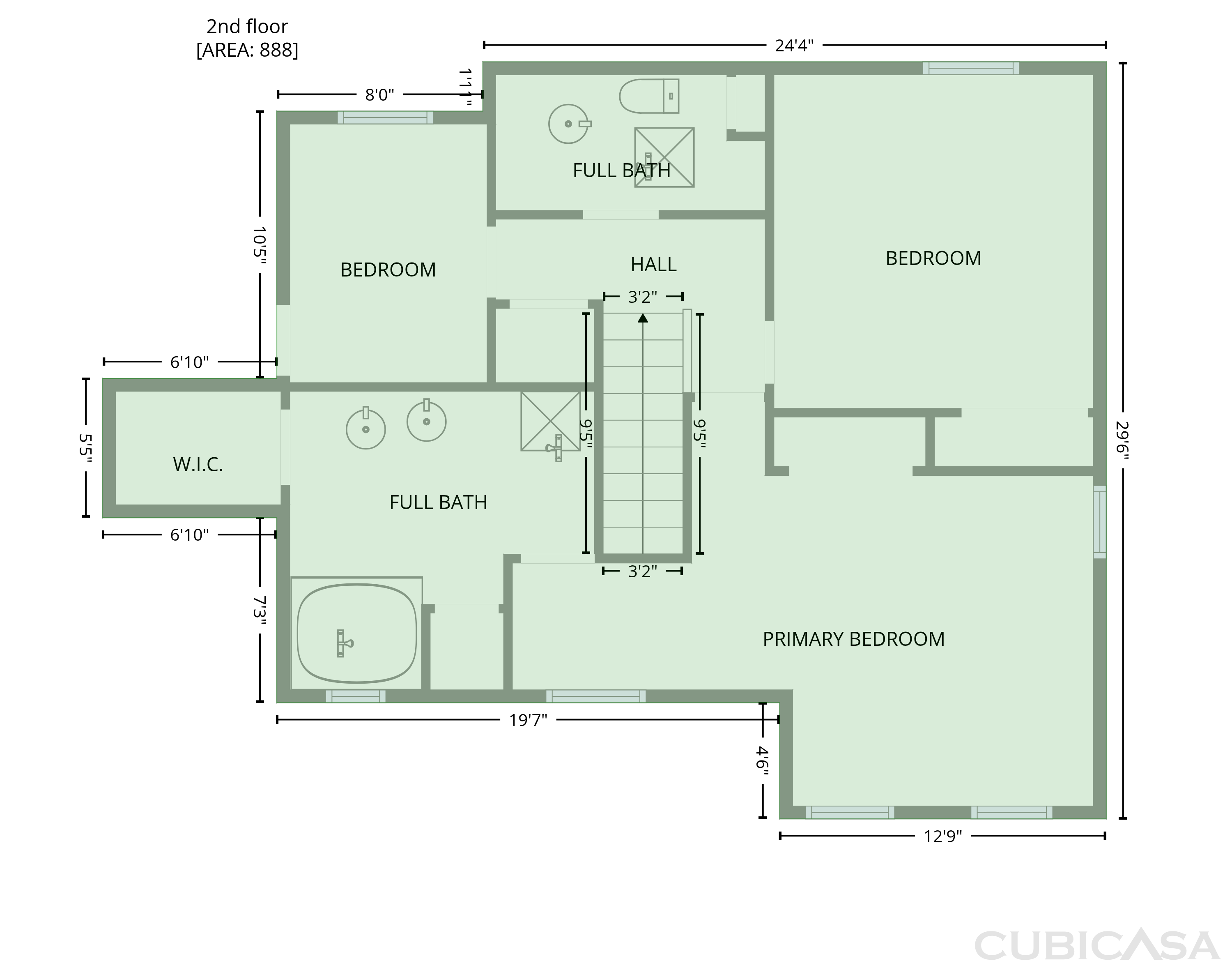 Second Floor of 215 Arbour Run, Suwanee, GA