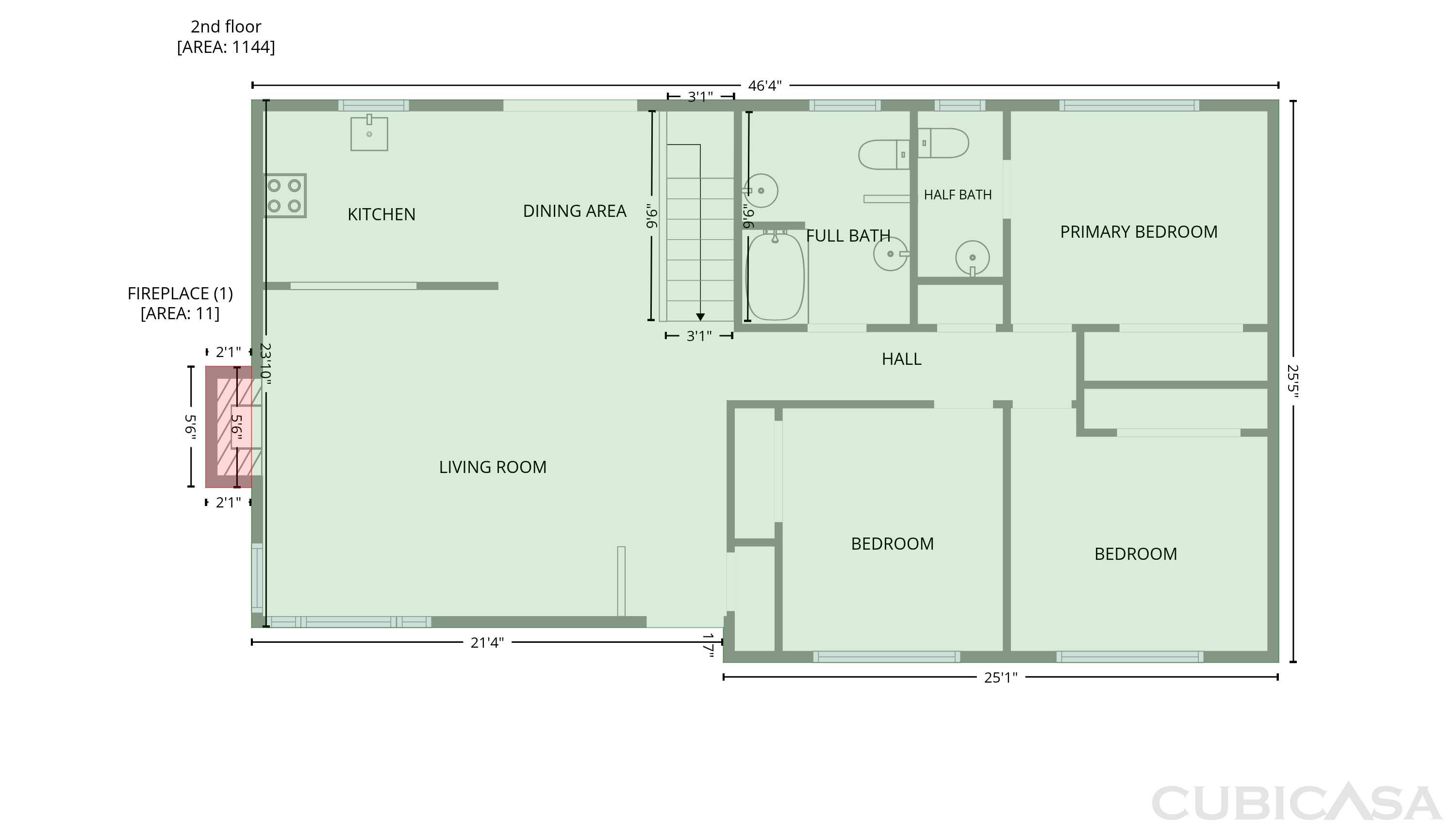 Second Floor of 11245 12th Ave S, Seattle, WA