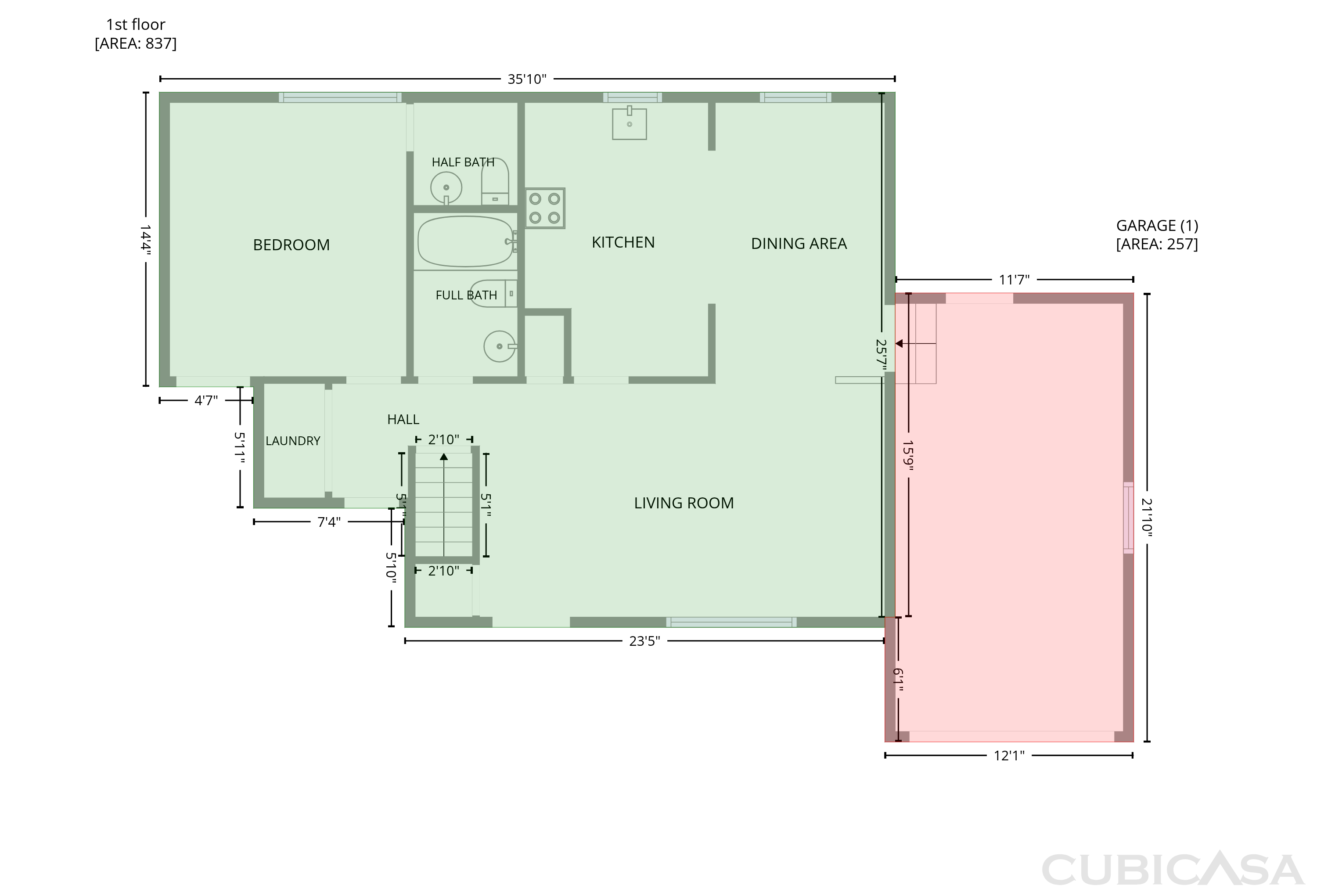 Second Floor of 905 Deer Run, Warrensburg, MO