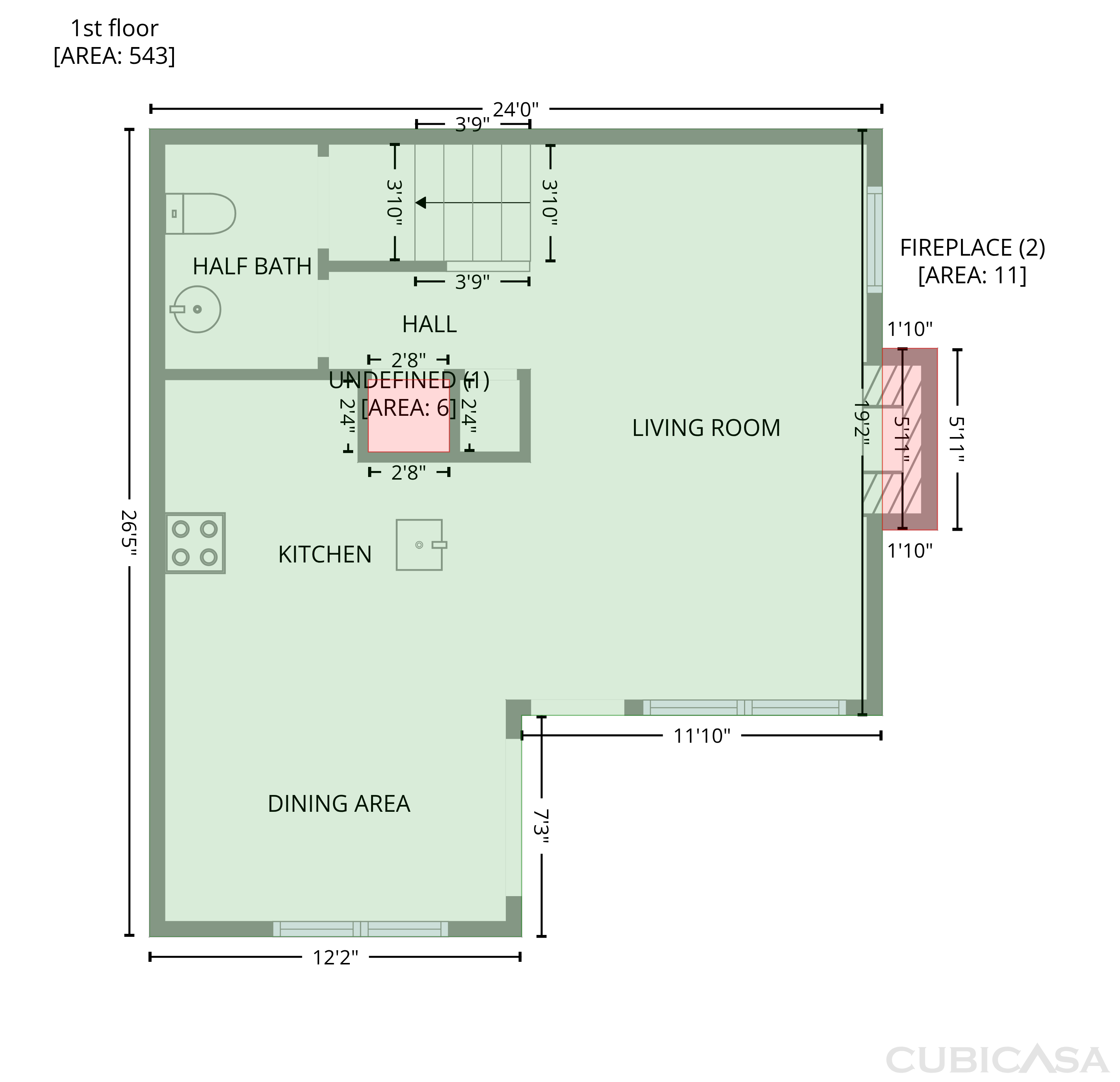 Main Floor of 1079 Brittwood Pl, Norcross, GA