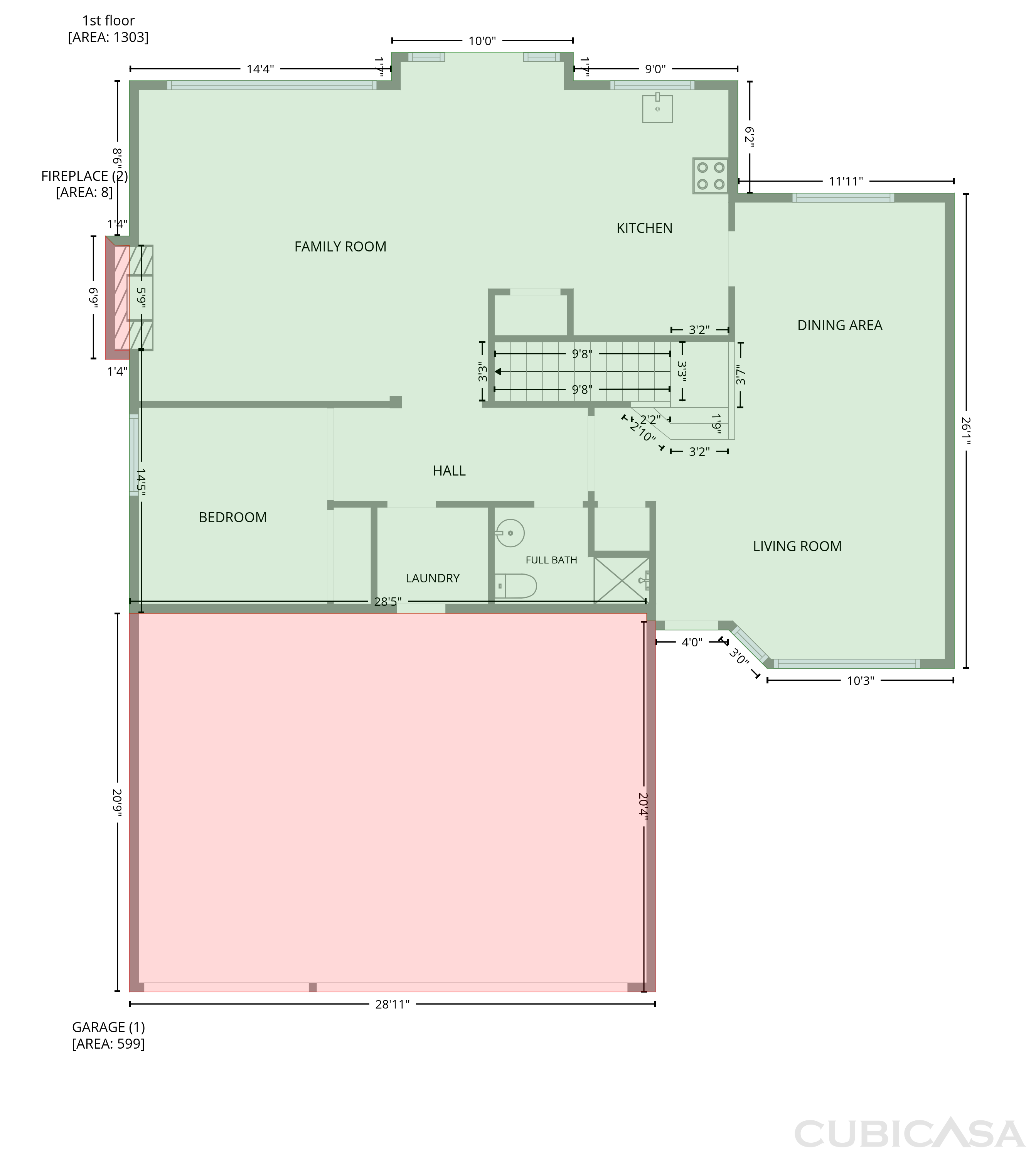 Main Floor of 8274 S Stephanie Ln, Tempe, AZ