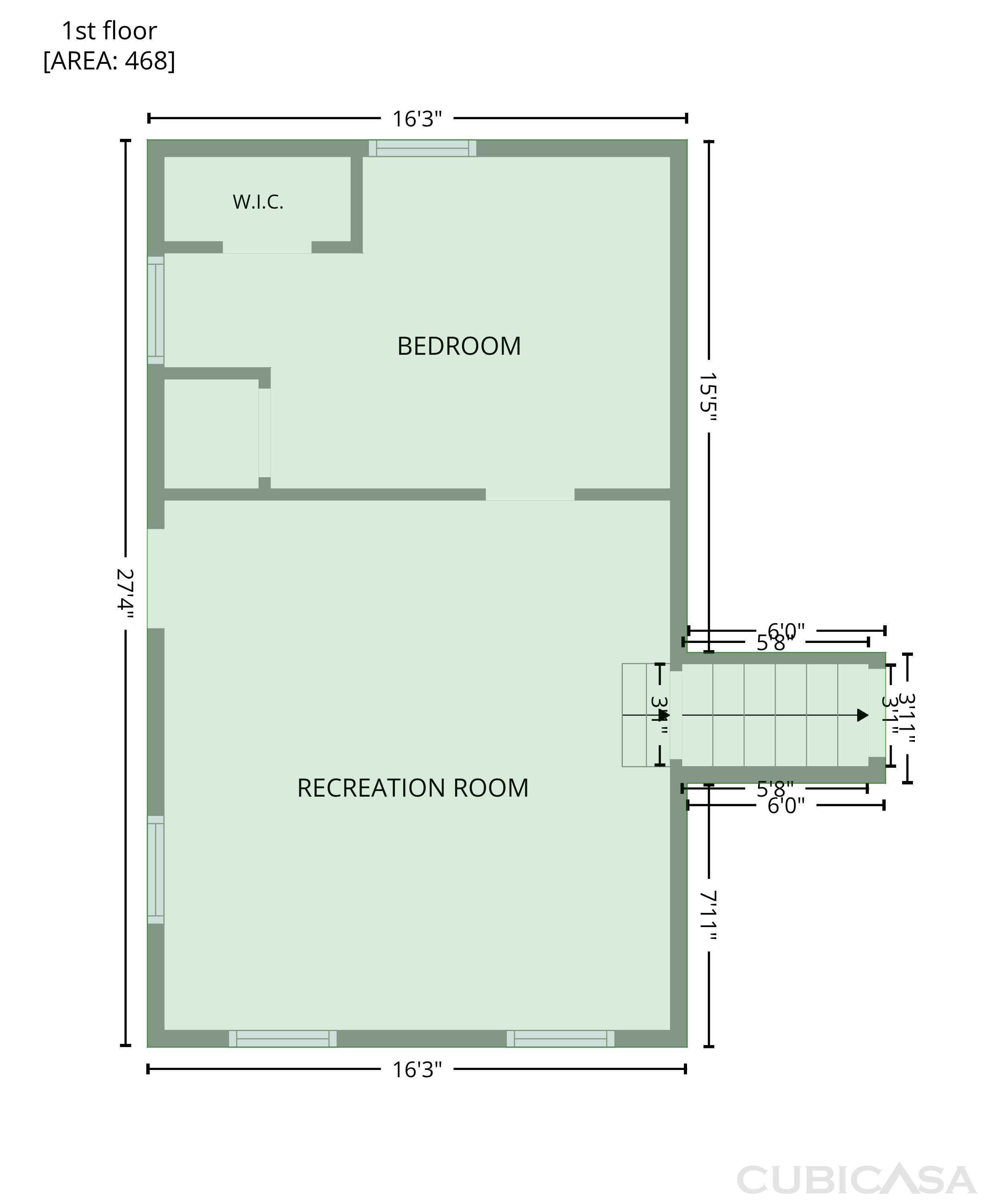 Main Floor of 3022 Lindenwood Dr, Columbia, SC
