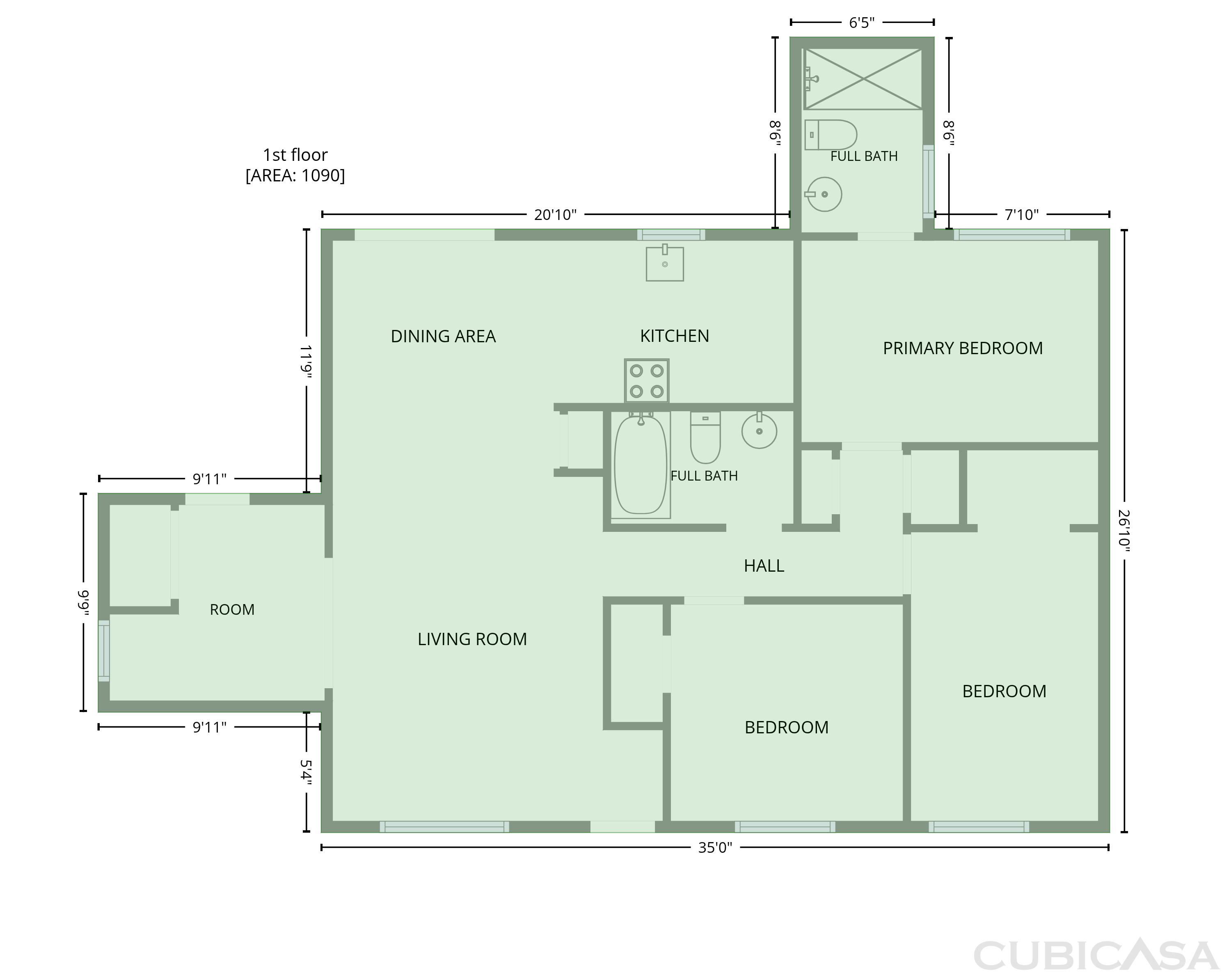 Main Floor of 4545 S Dogwood Ave, Tucson, AZ