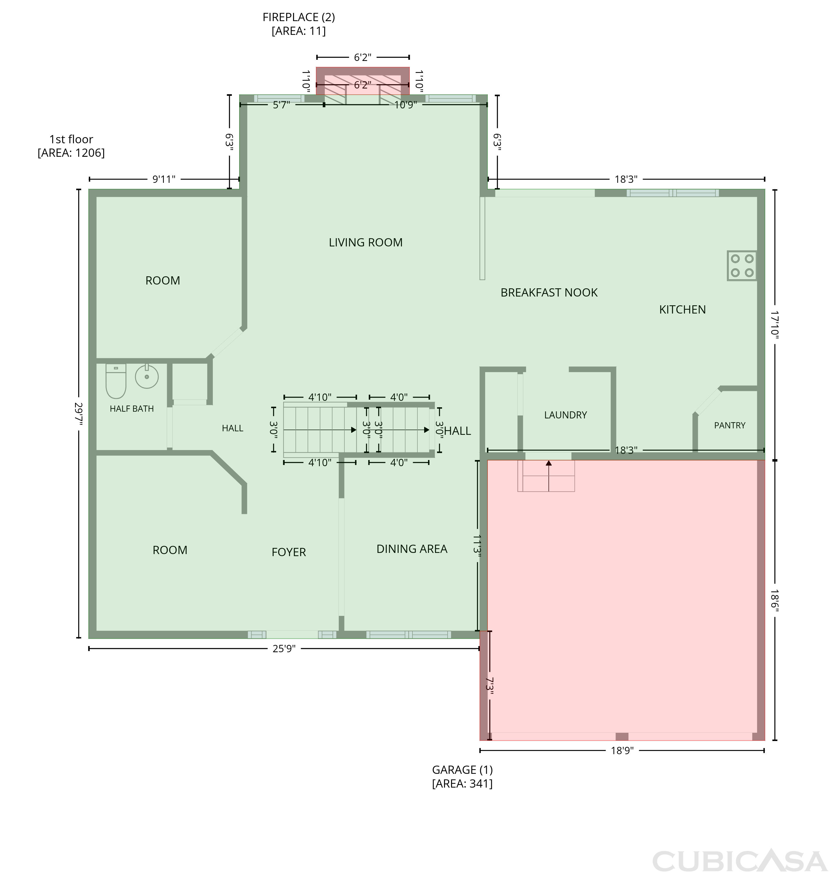 Second Floor of 6046 Persinger House Ct, Manassas, VA