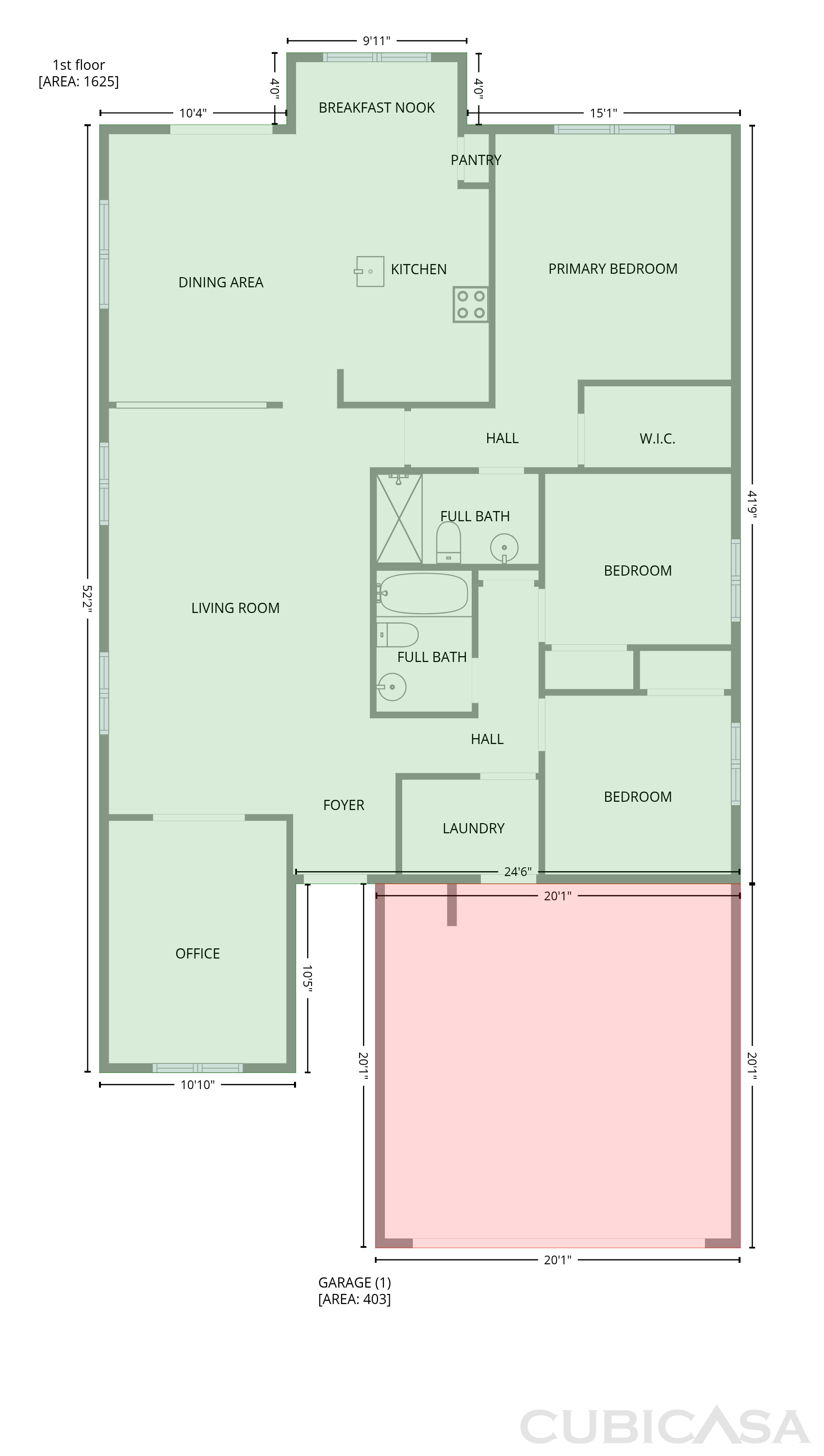 Main Floor of 4703 W Hoha Ln, Tucson, AZ