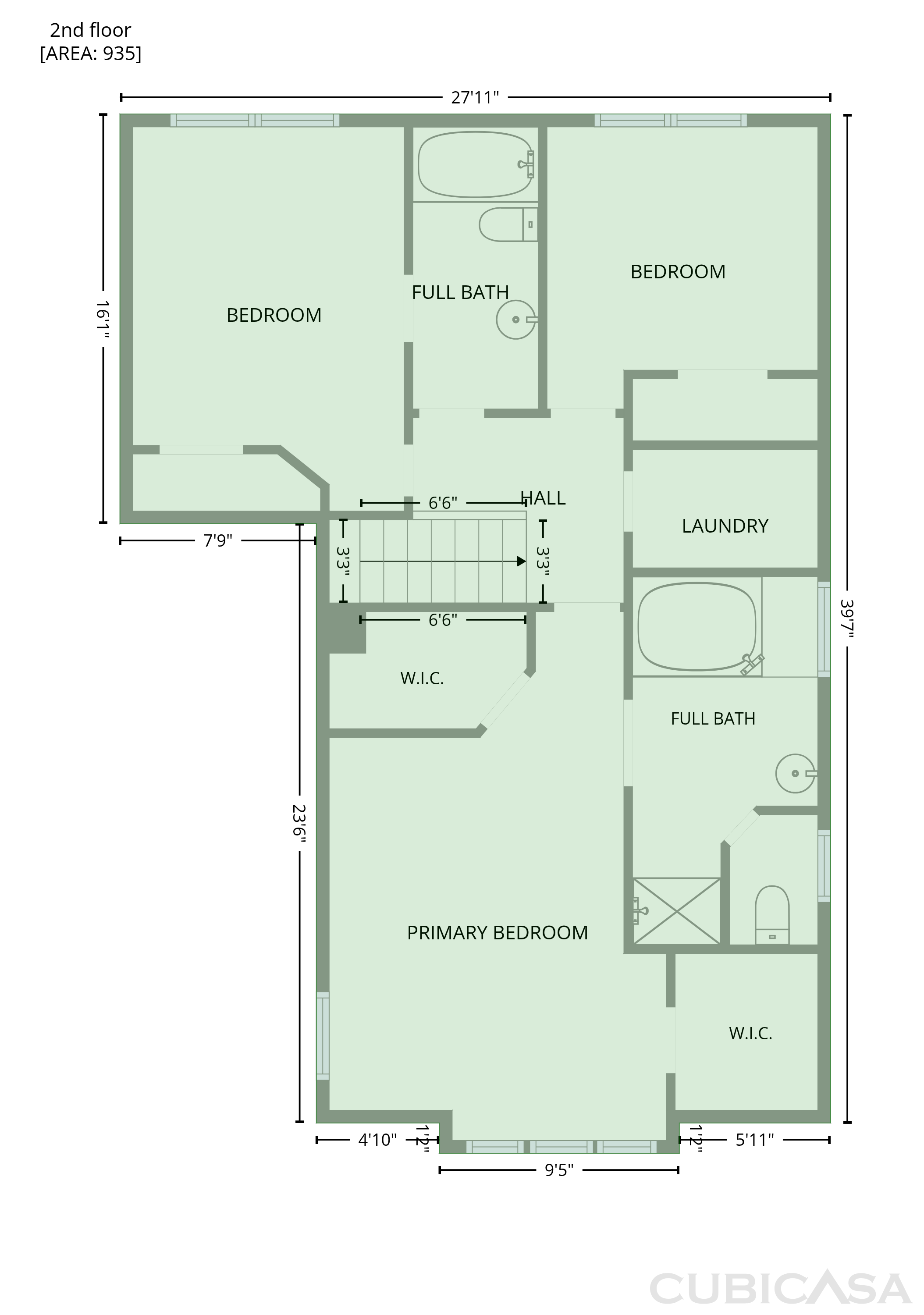 Second Floor of 2003 Woodsdale Dr, Durham, NC