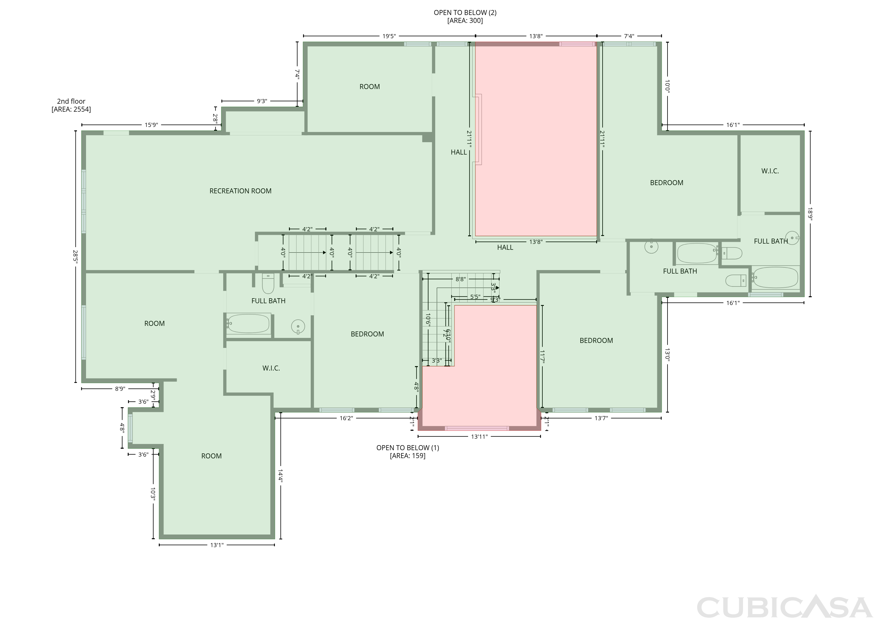 Second Floor of 302 Versailles Dr, Cary, NC