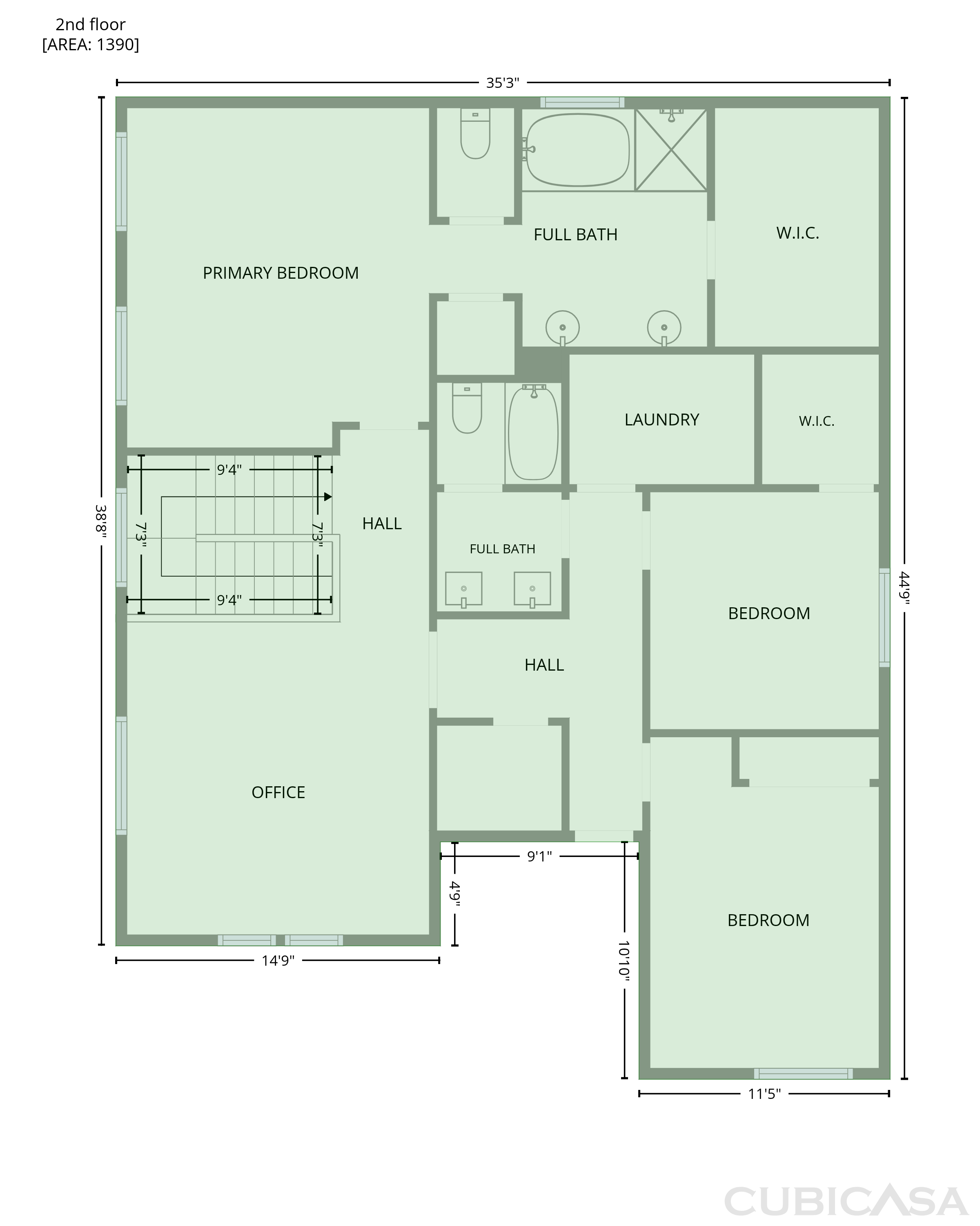 Second Floor of 11719 W Port Au Prince Ln, El Mirage, AZ