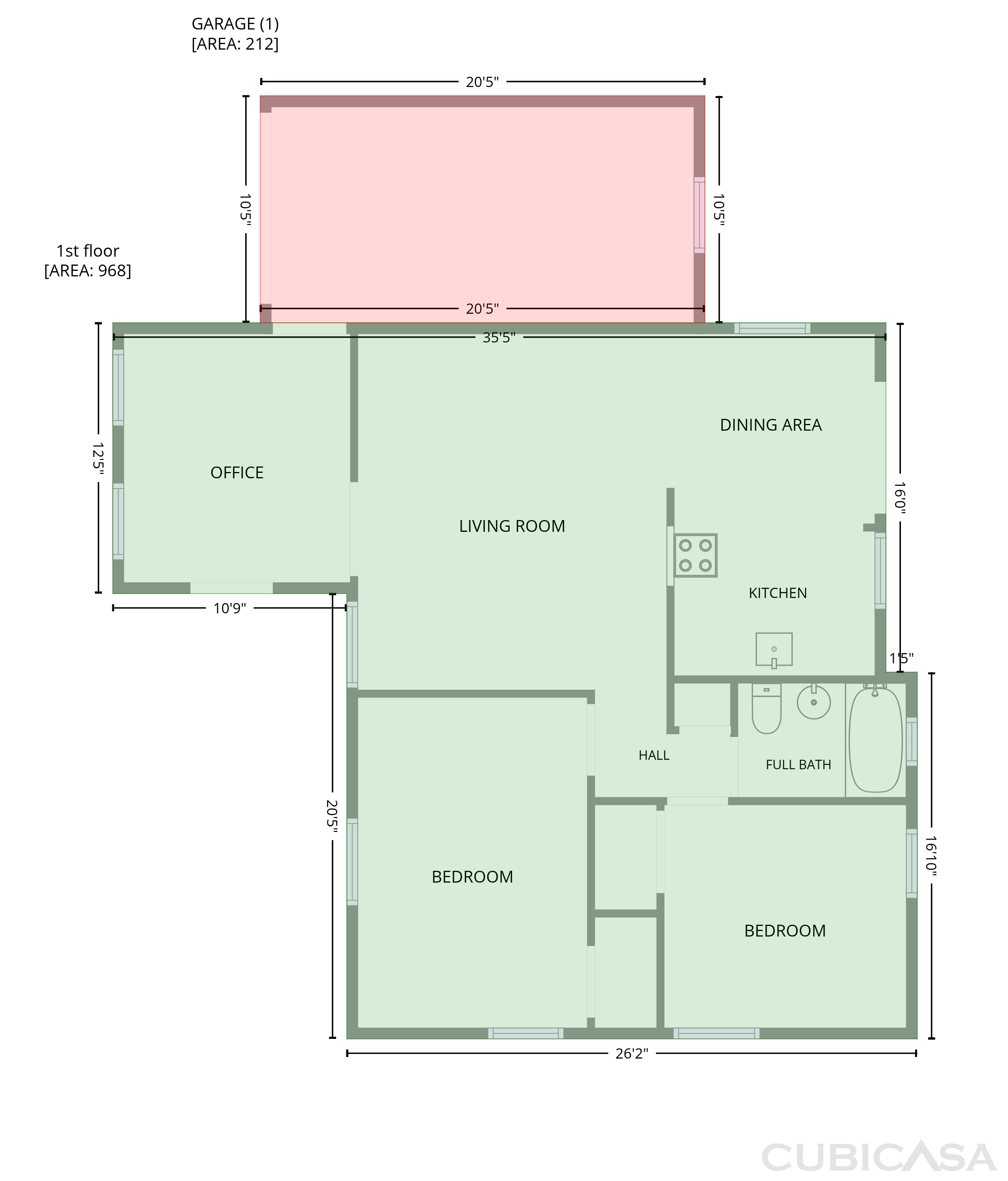 Main Floor of 6129 5th Ave N, Saint Petersburg, FL
