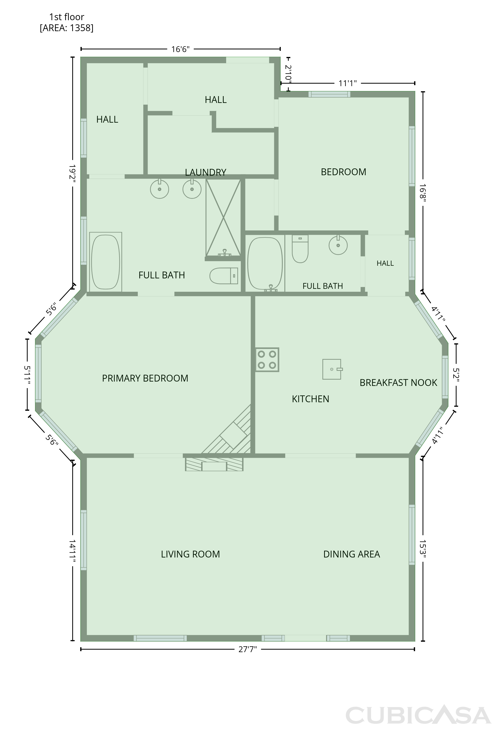 Main Floor of 712 S Crockett St, Sherman, TX