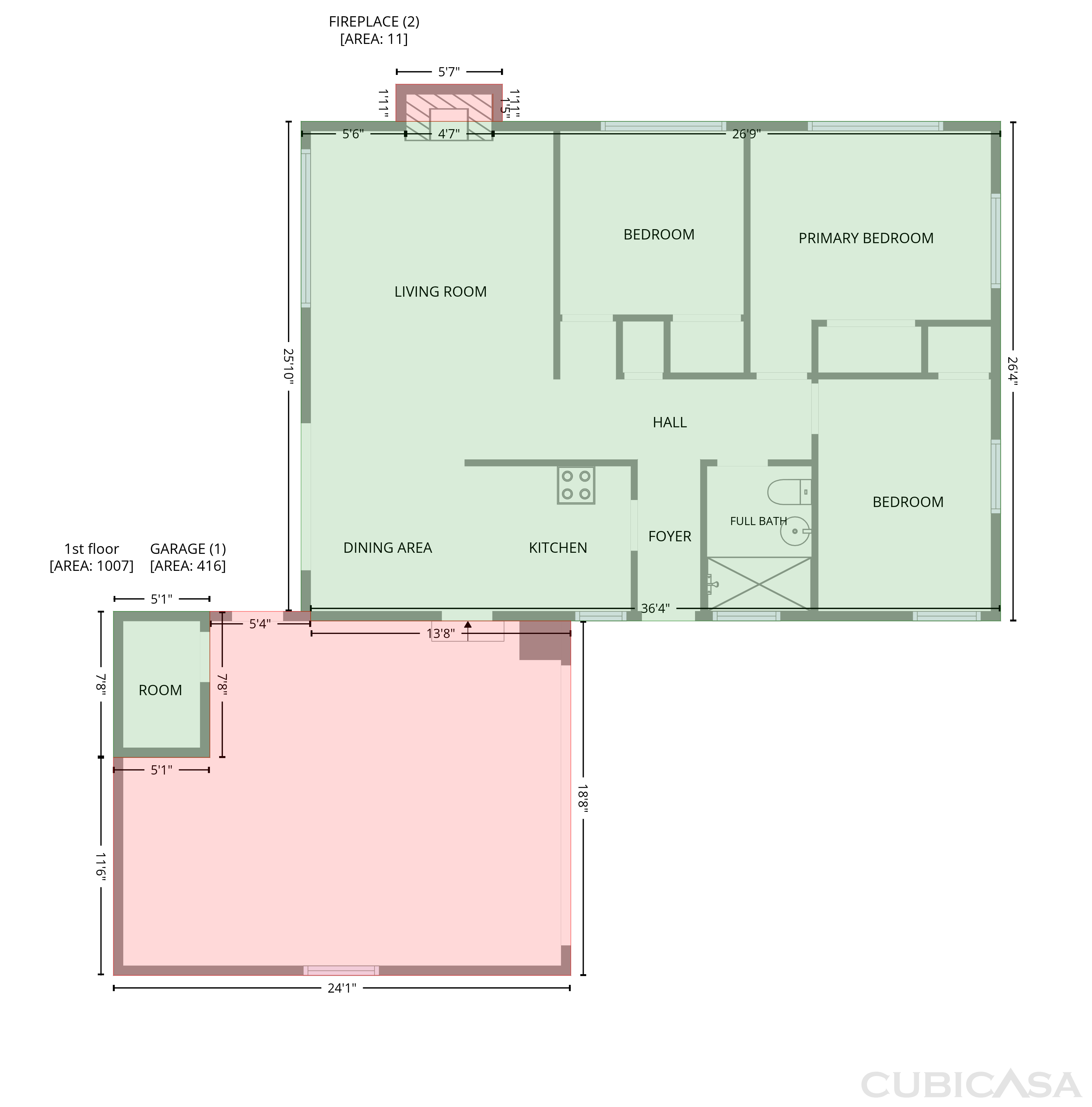 Main Floor of 4821 Melvin Dr, Carmichael, CA