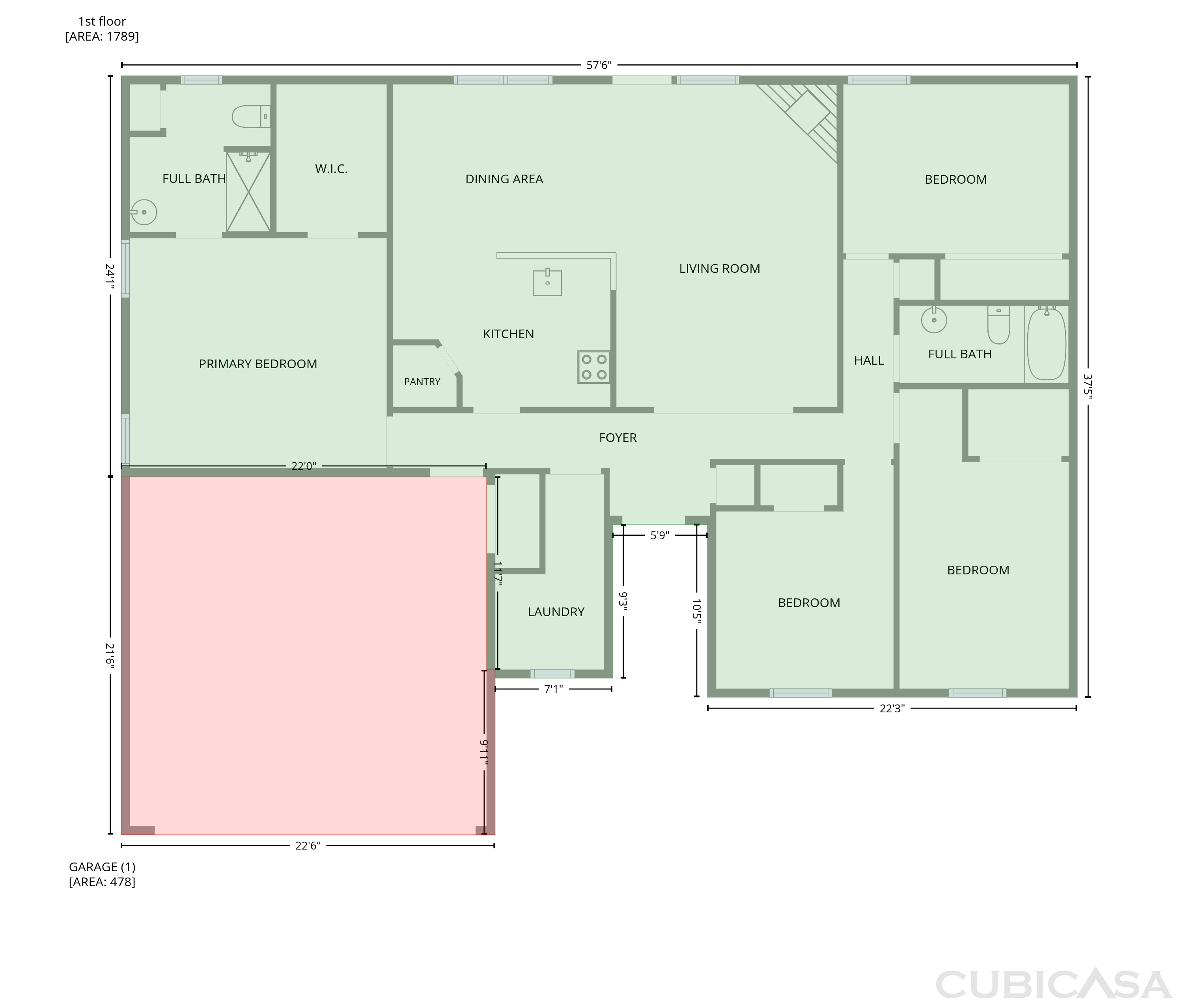 Main Floor of 12702 Fox Pass Rd, Edmond, OK