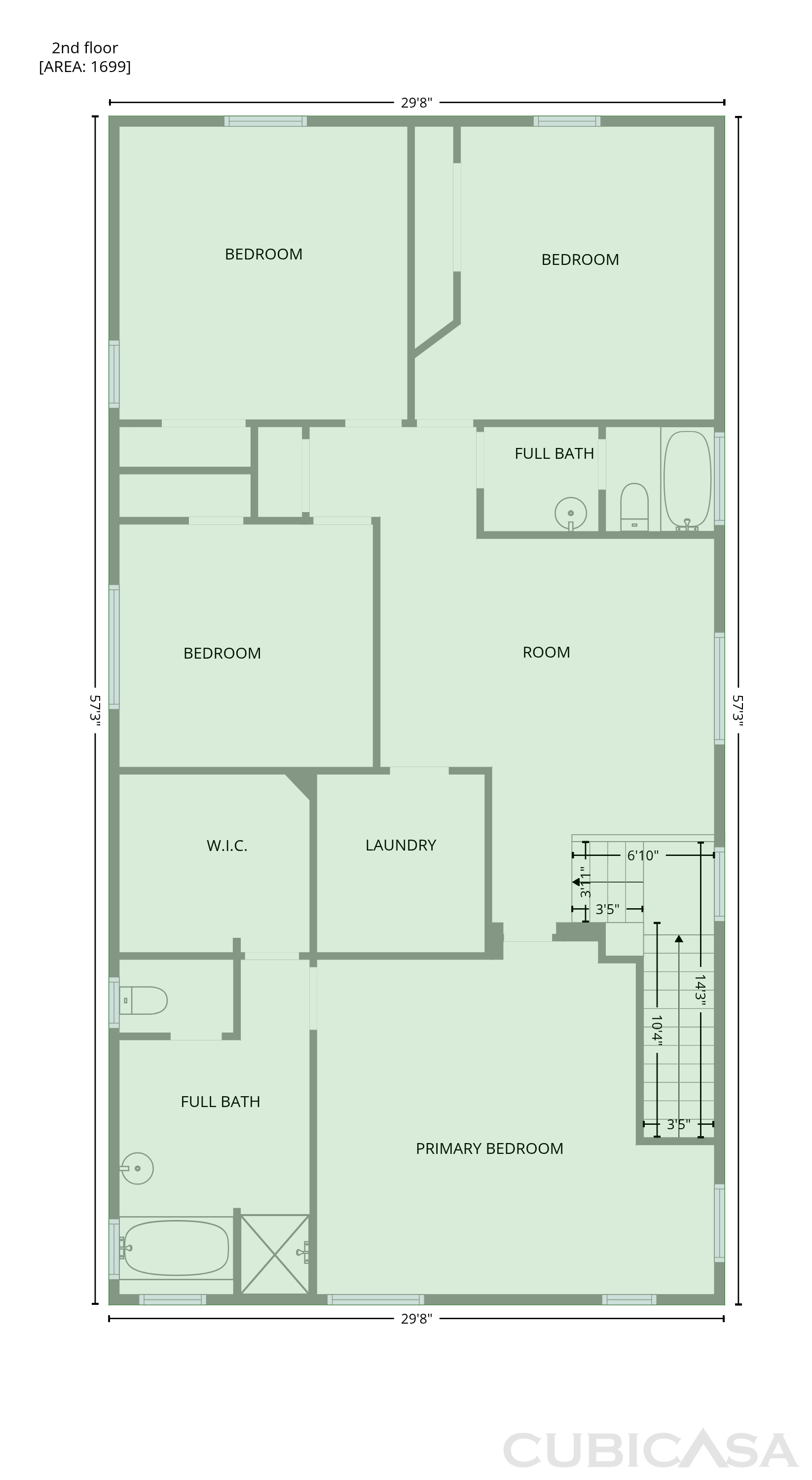 Second Floor of 4036 White Opal St, Las Vegas, NV