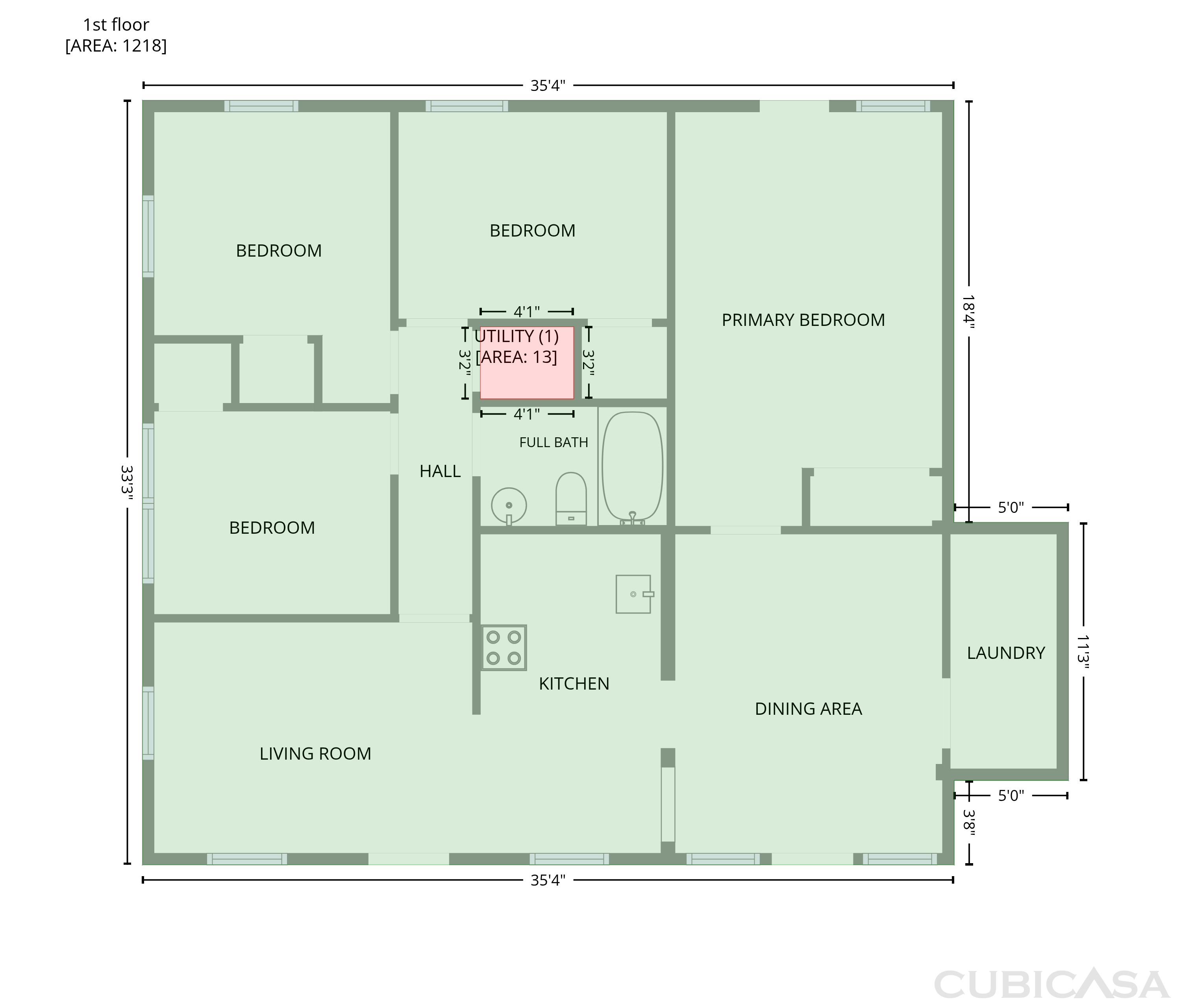 Main Floor of 1610 Stevensons Dr, Clearwater, FL