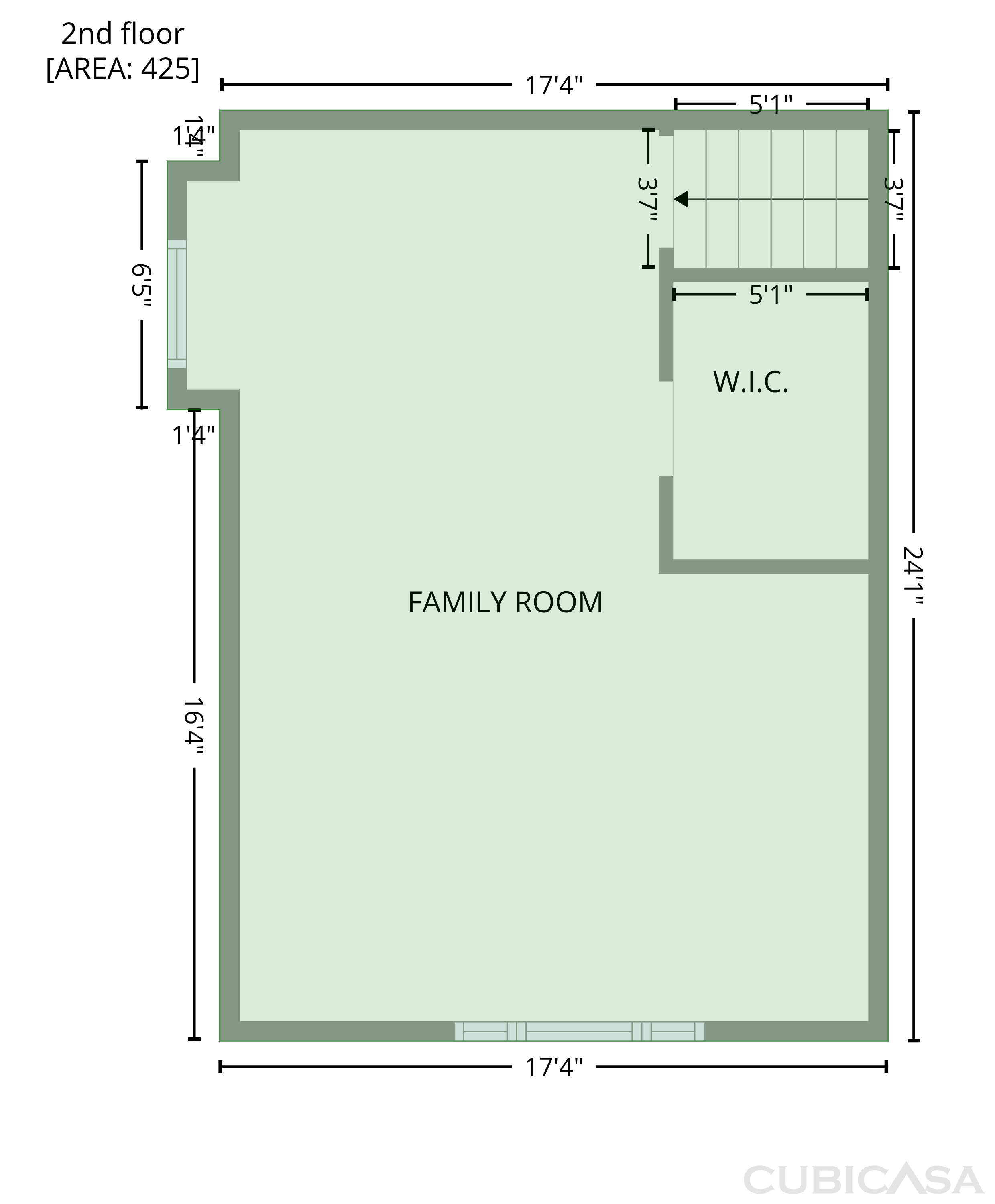 Second Floor of 2738 Wales Ct, Thompsons Station, TN