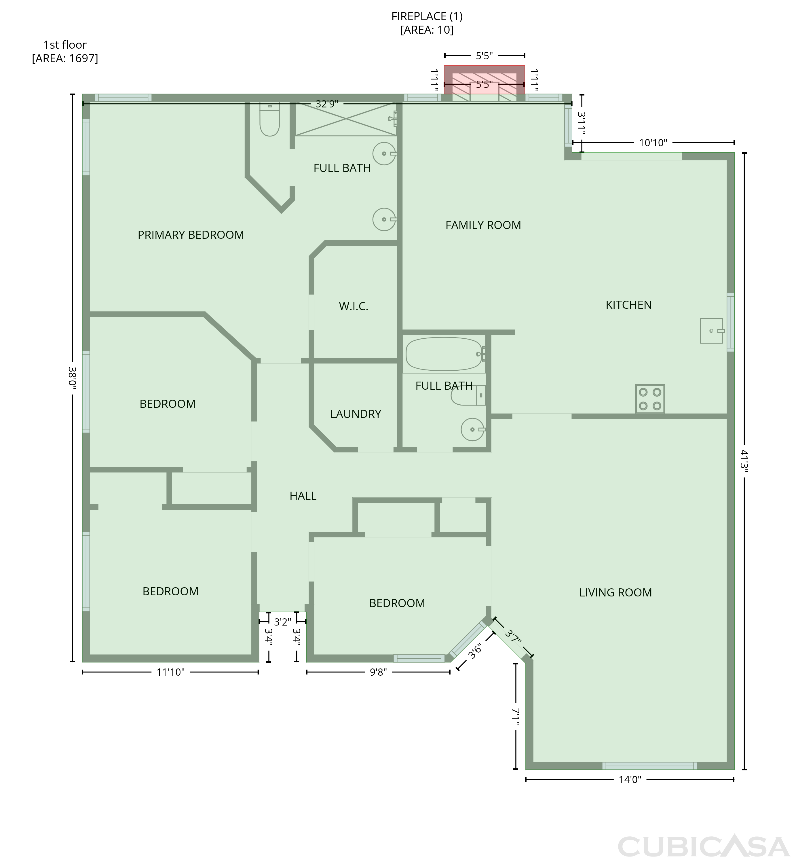 Main Floor of 8027 Montevina Dr, Sacramento, CA