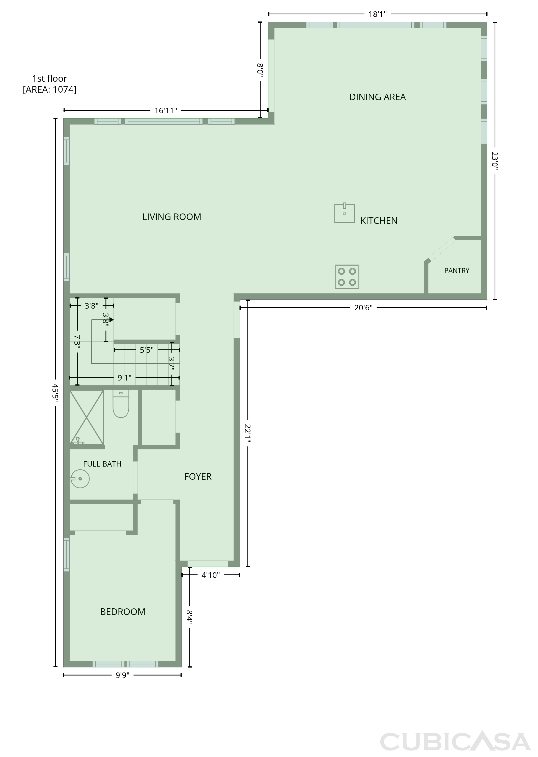 Main Floor of 23061 E Stacey Rd, Queen Creek, AZ