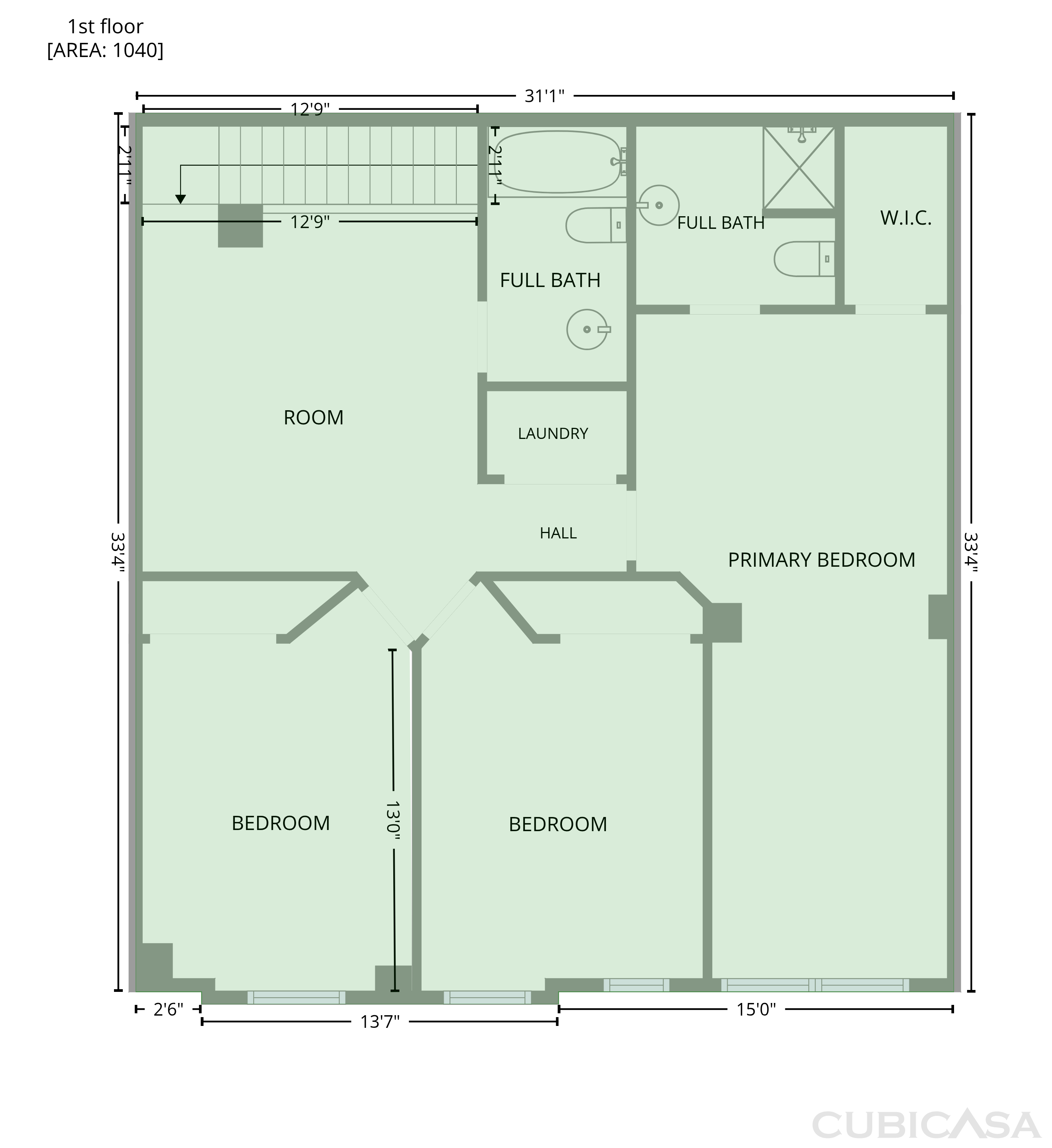 Second Floor of 9873 5th Street Ln N, Lake Elmo, MN