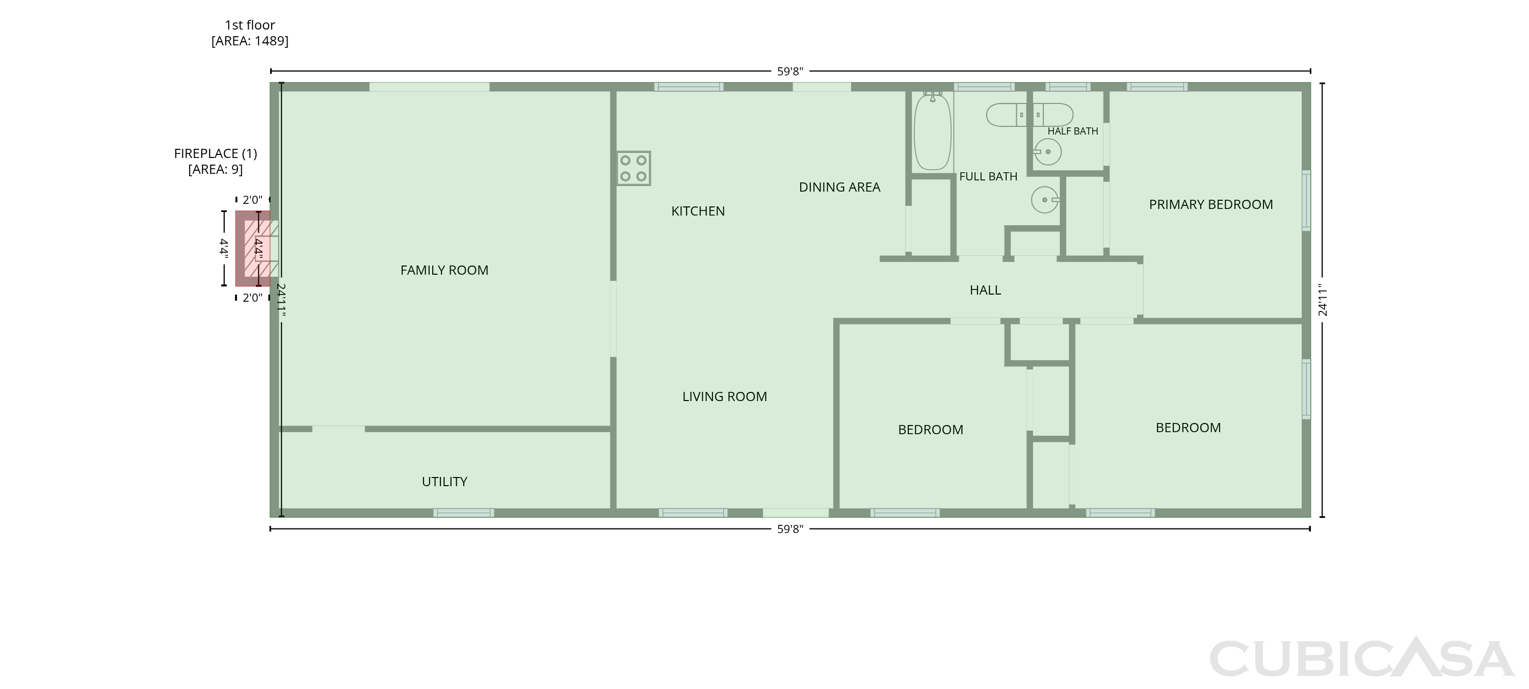 Main Floor of 529 Timberlane Dr, Mount Holly, NC