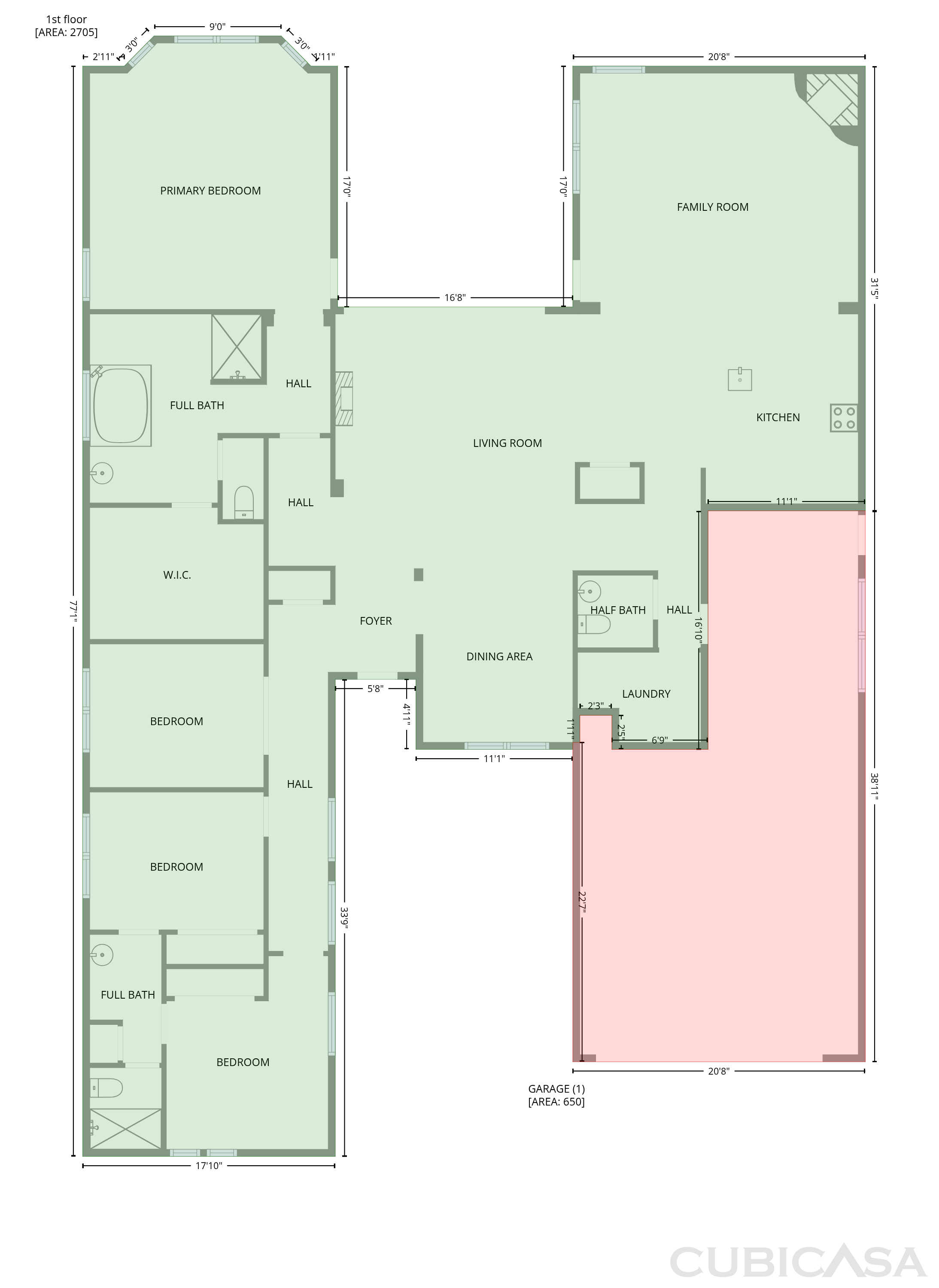 Main Floor of 550 S Emerson St, Chandler, AZ