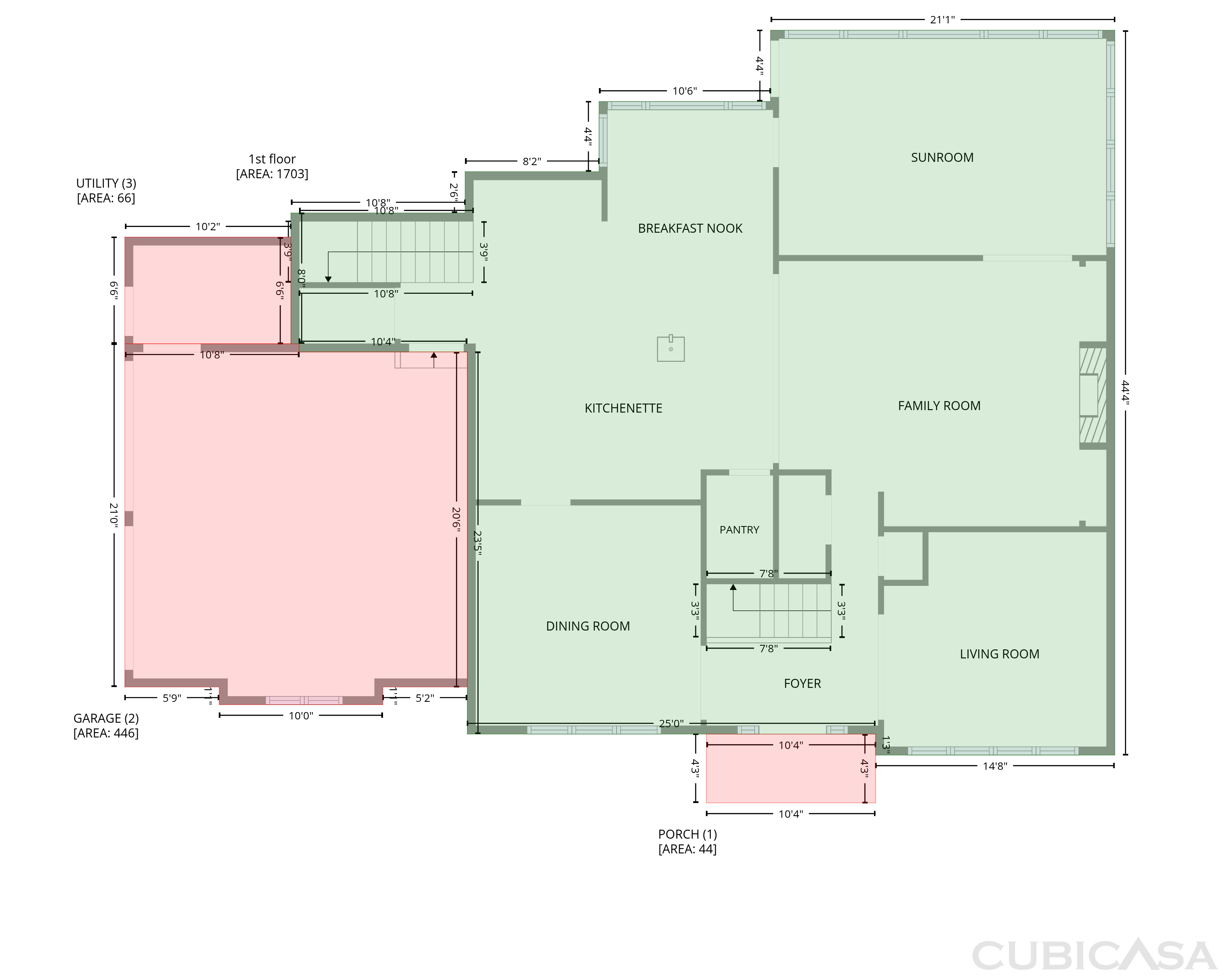 Main Floor of 9078 Prospect Ct, Jonesboro, GA