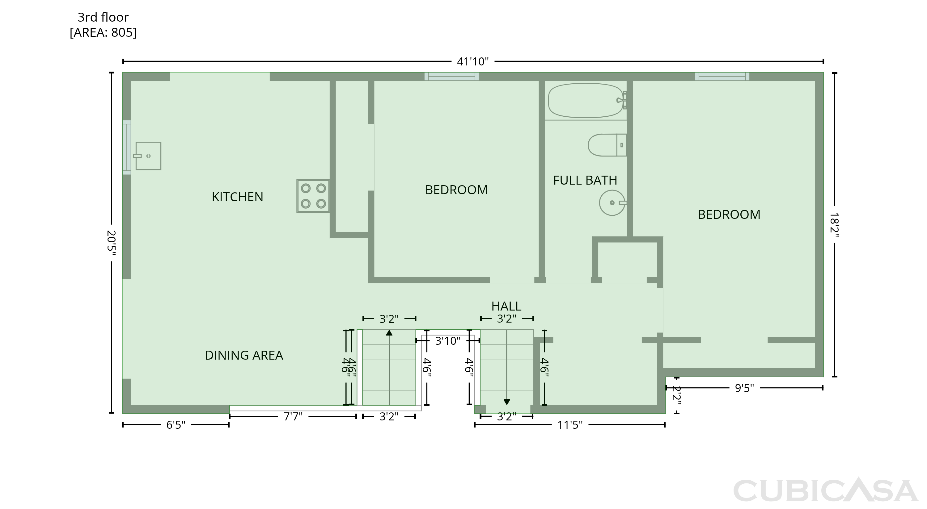 Floor 4 of 4304 S Shrank Ct, Independence, MO