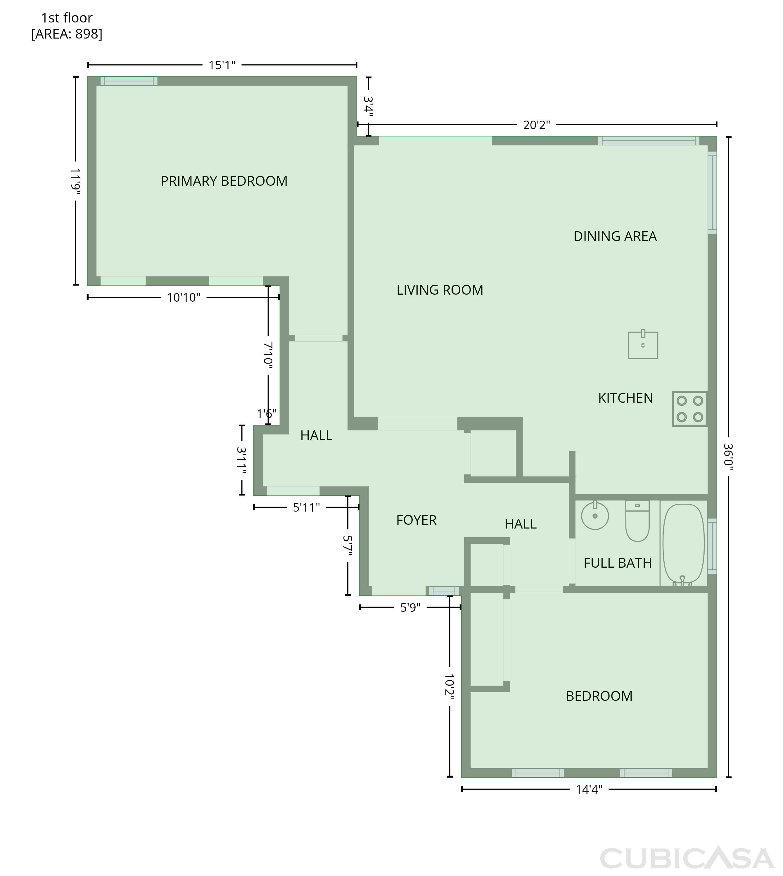 Main Floor of 25210 S Wyoming Ave, Sun Lakes, AZ