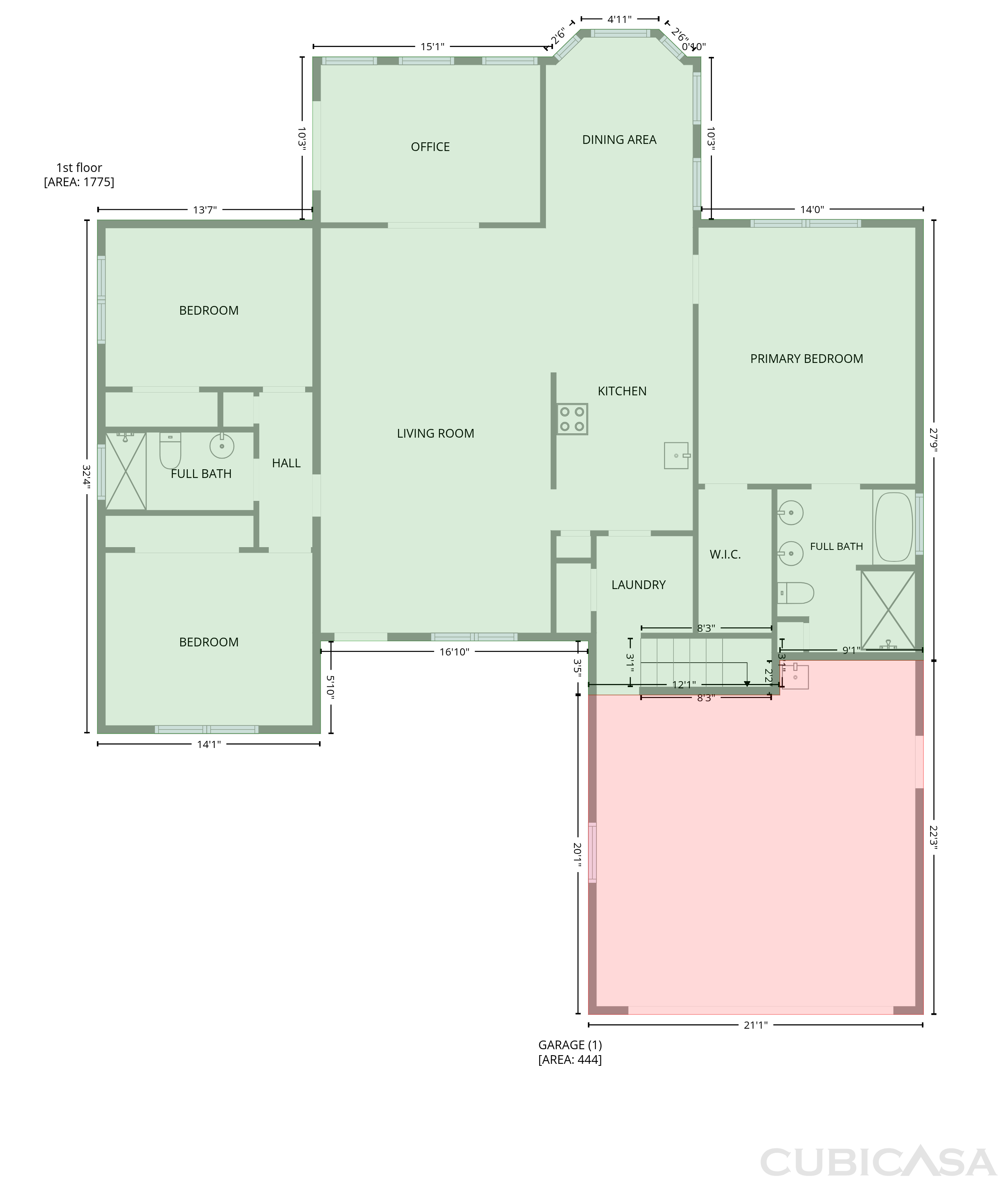 Main Floor of 1528 Abberbury Dr, Conway, SC