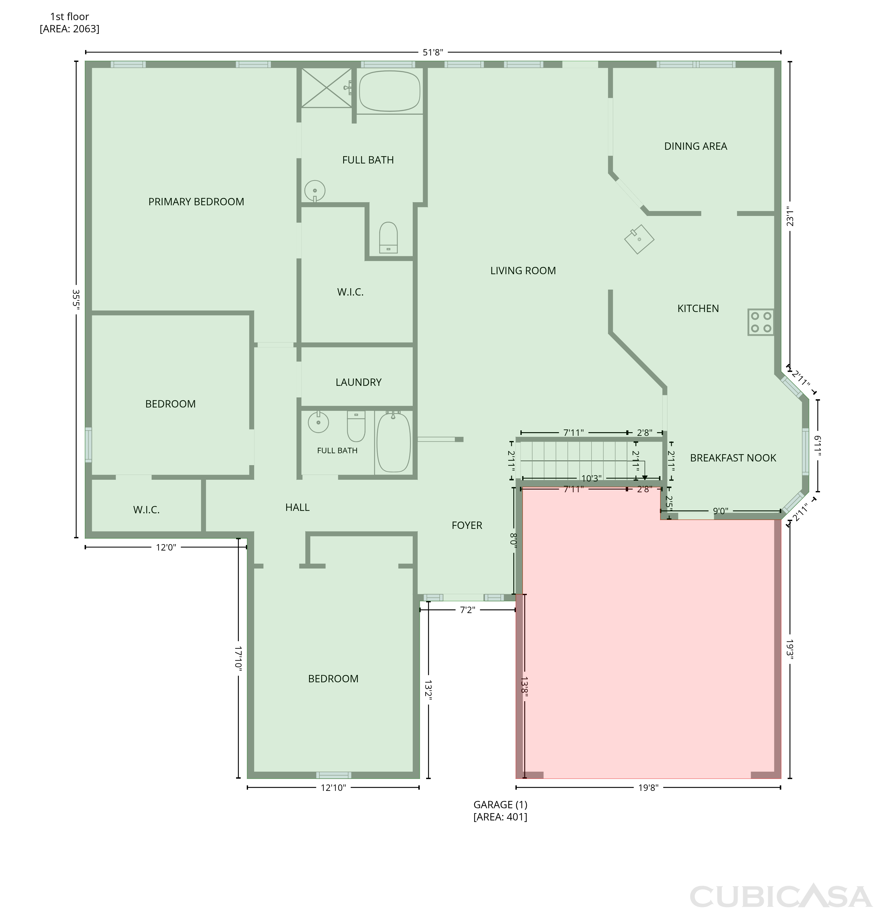Main Floor of 3641 Coveside Ct, Loganville, GA