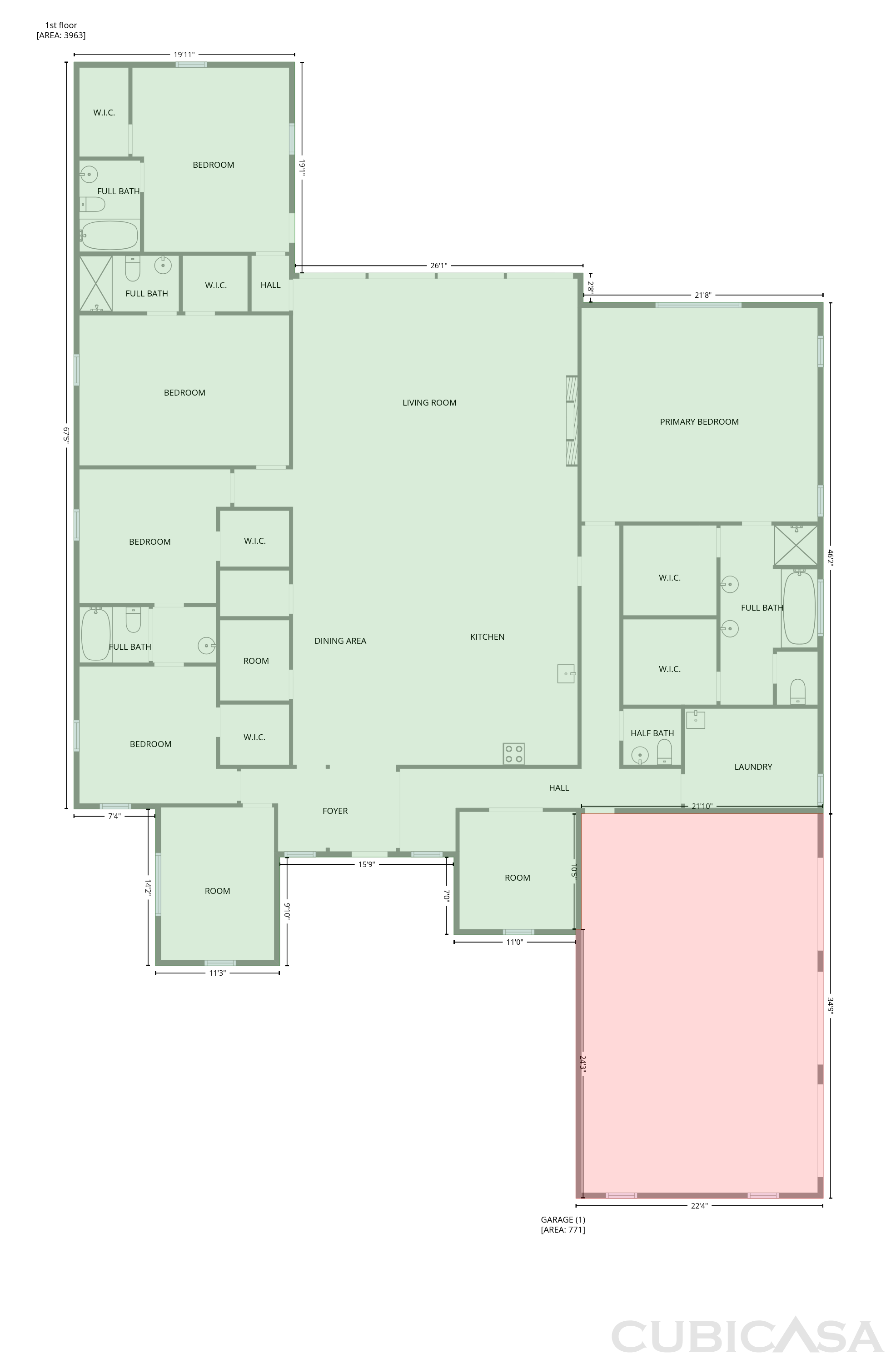 Main Floor of 101 Windward Ct, Farmerville, LA