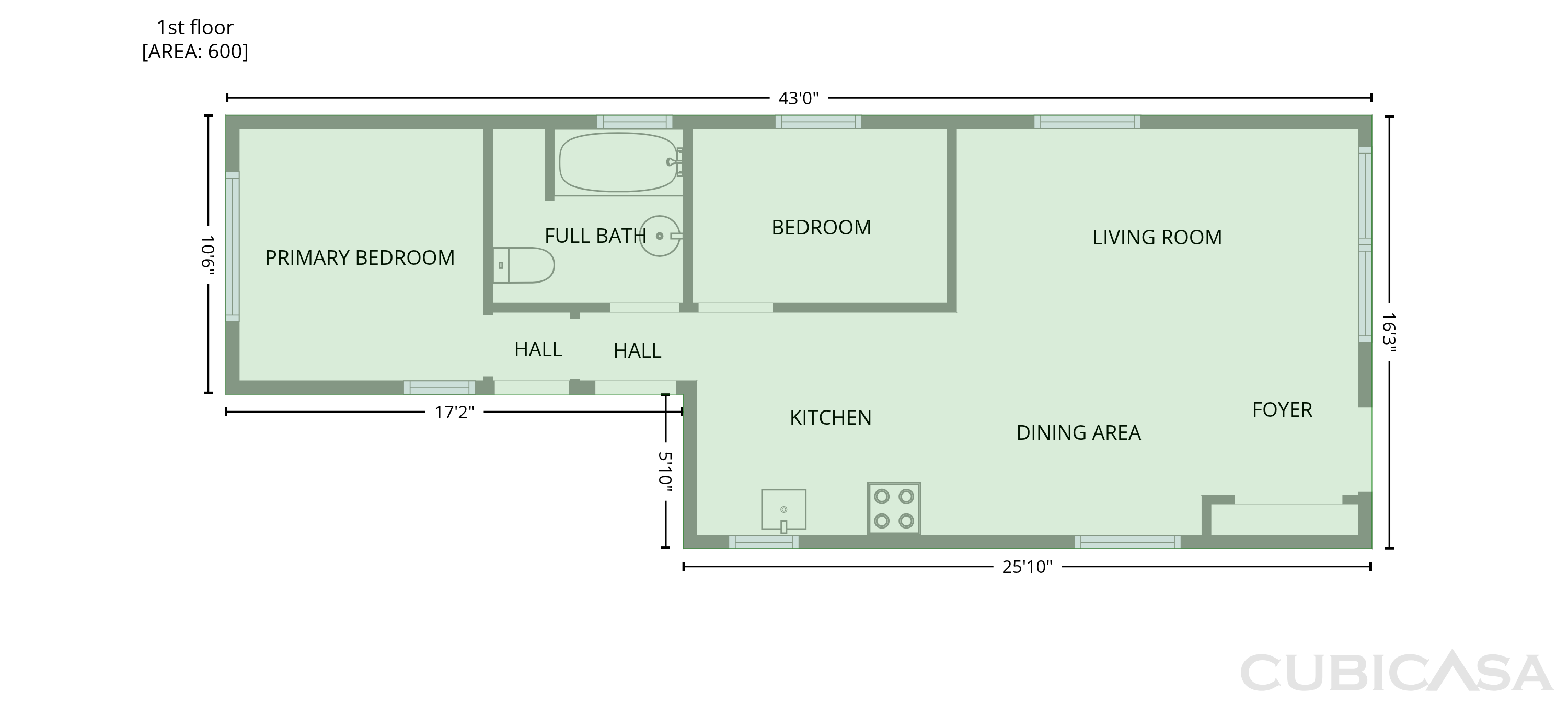 Main Floor of 936 Grove Ave, Laurence Harbor, NJ