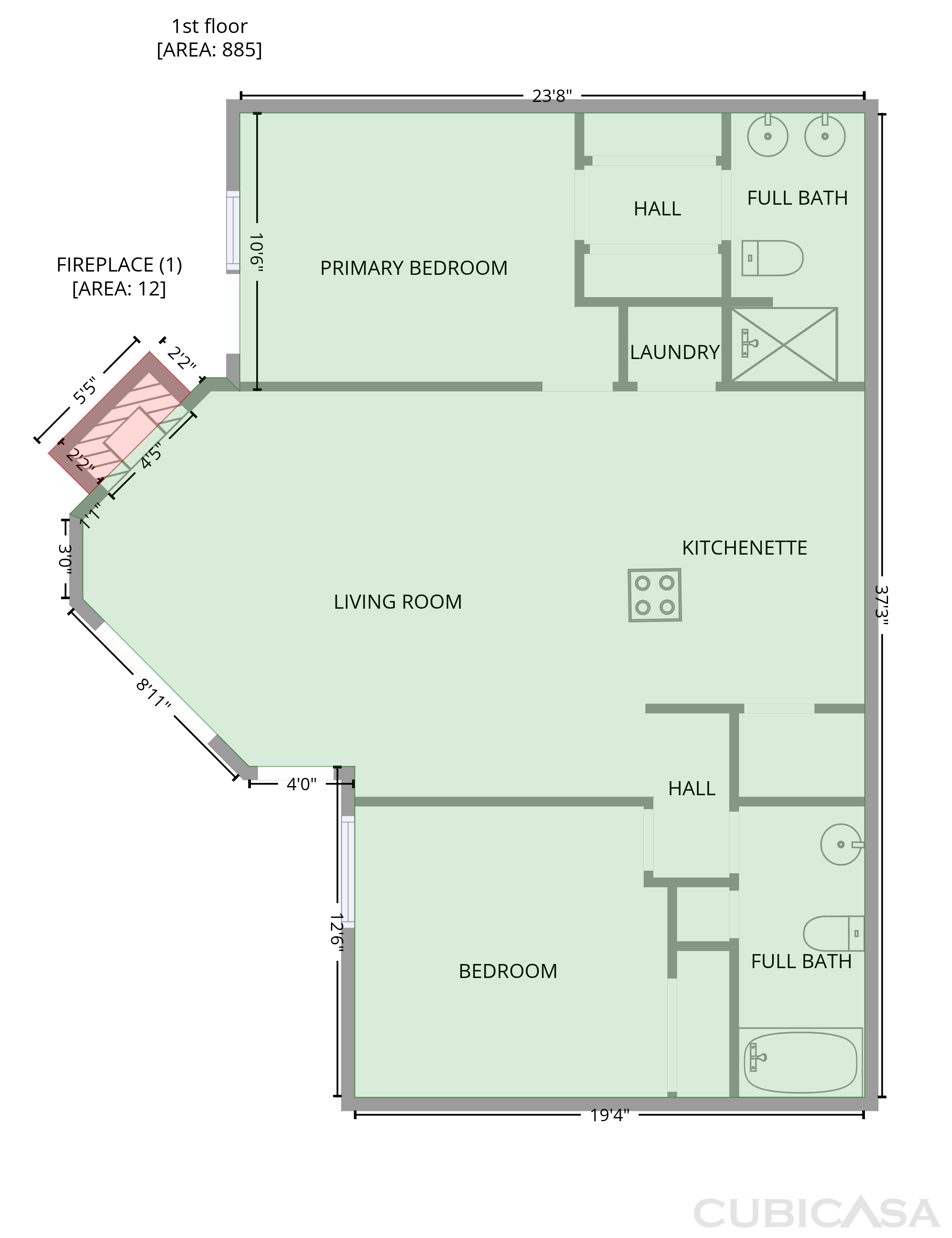 Main Floor of 1200 E River Rd, Tucson, AZ