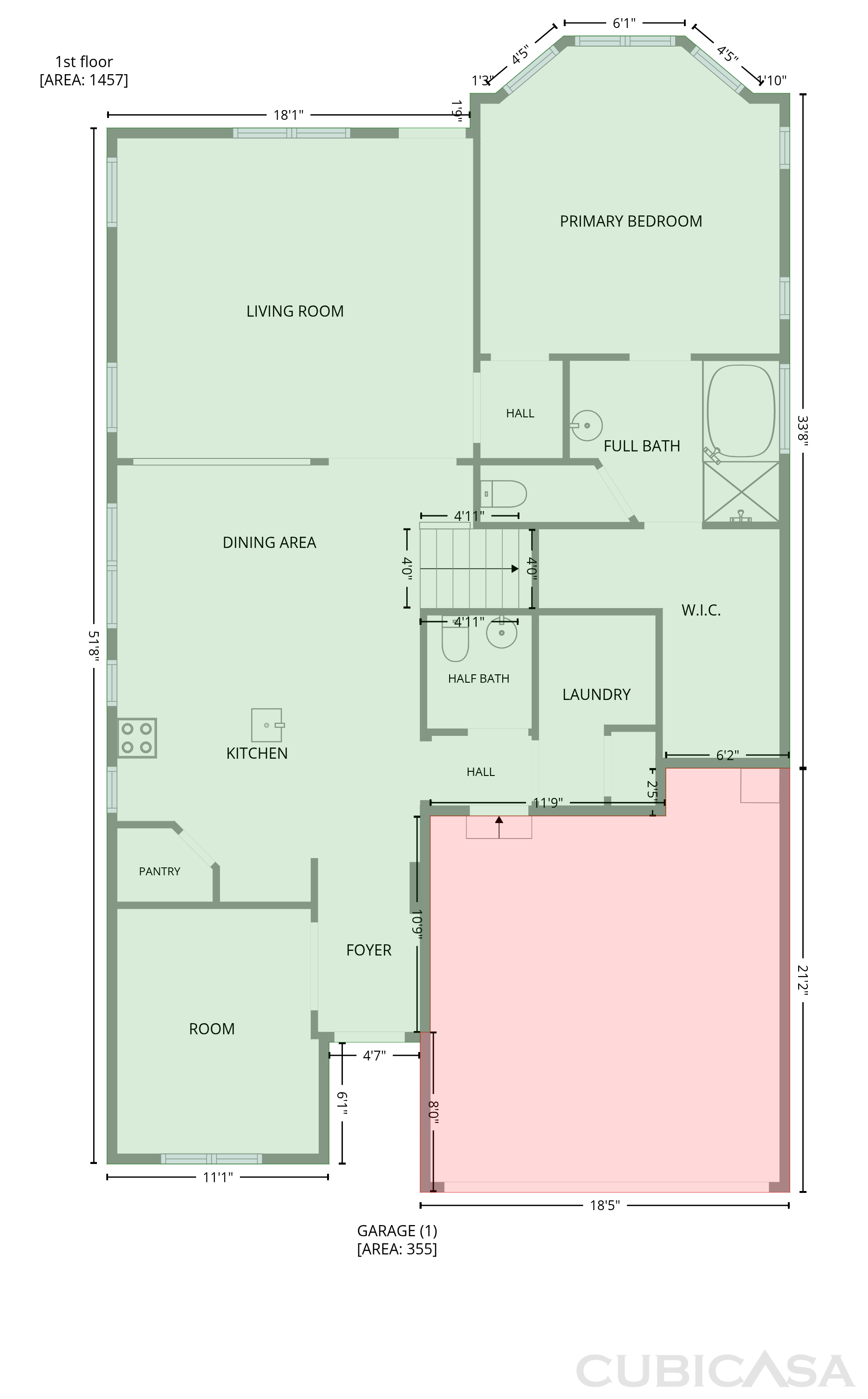 Main Floor of 1834 Mobeetie Trl, San Antonio, TX