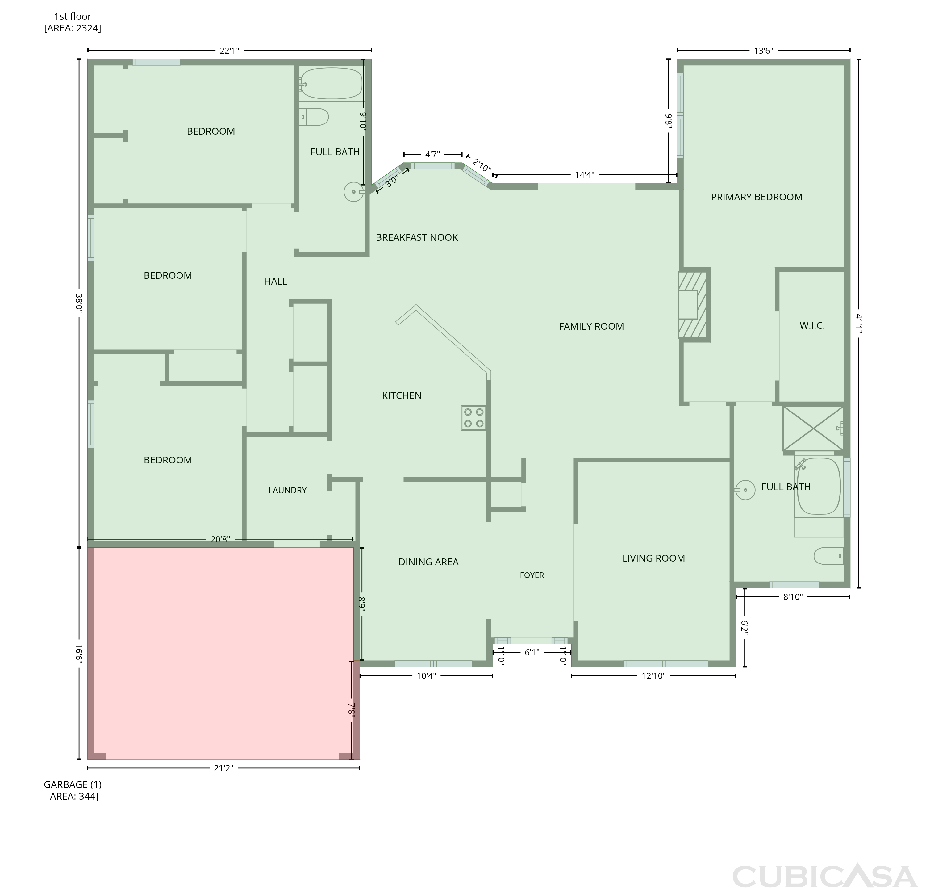 Main Floor of 3339 Paisley Cir, Orlando, FL