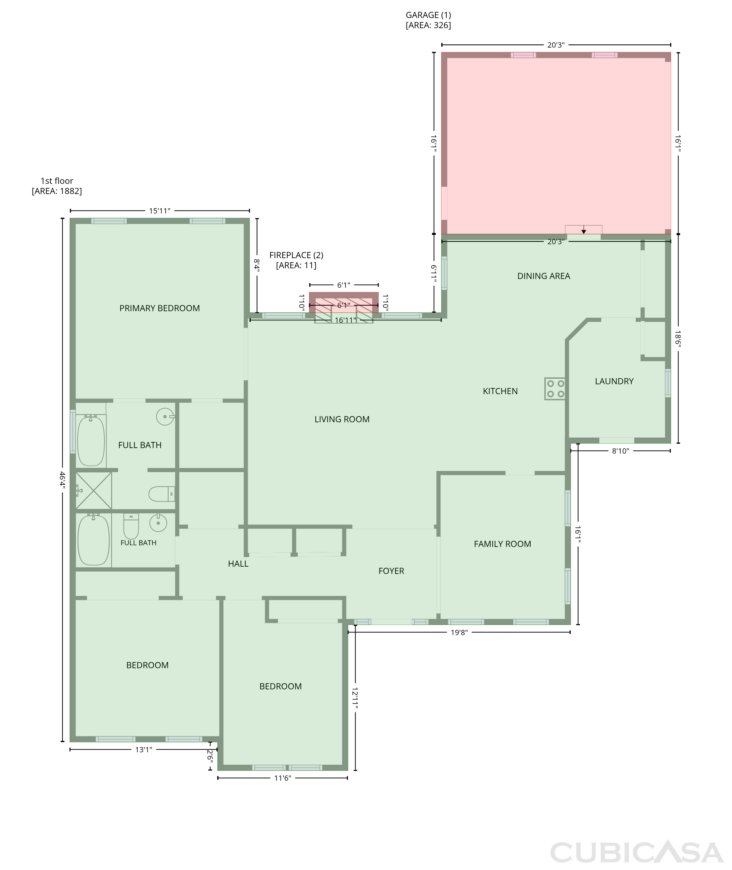 Main Floor of 2050 Windfield Dr, Monroe, GA