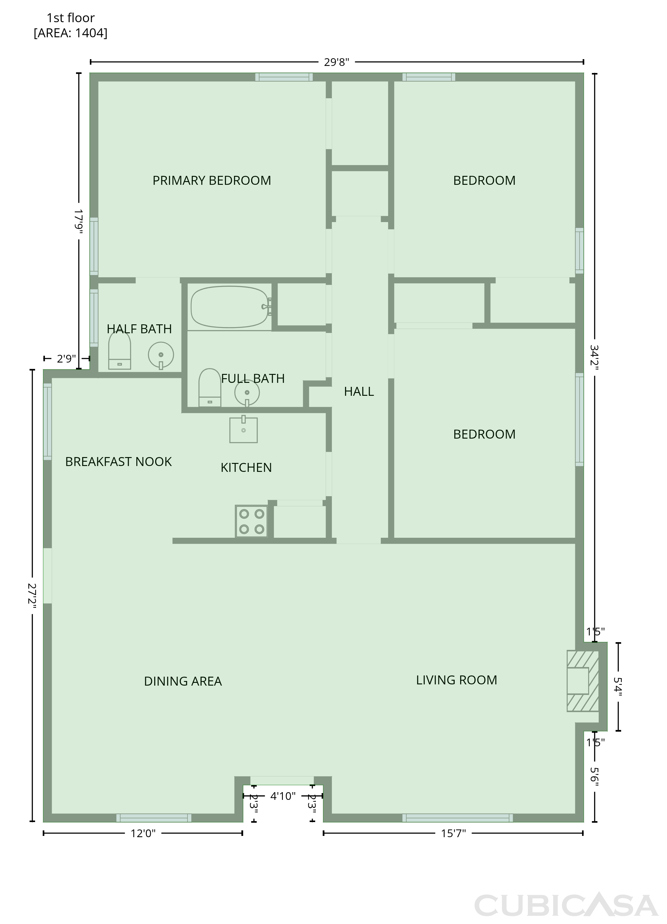 Main Floor of 305 Deer Creek Rd, Everman, TX